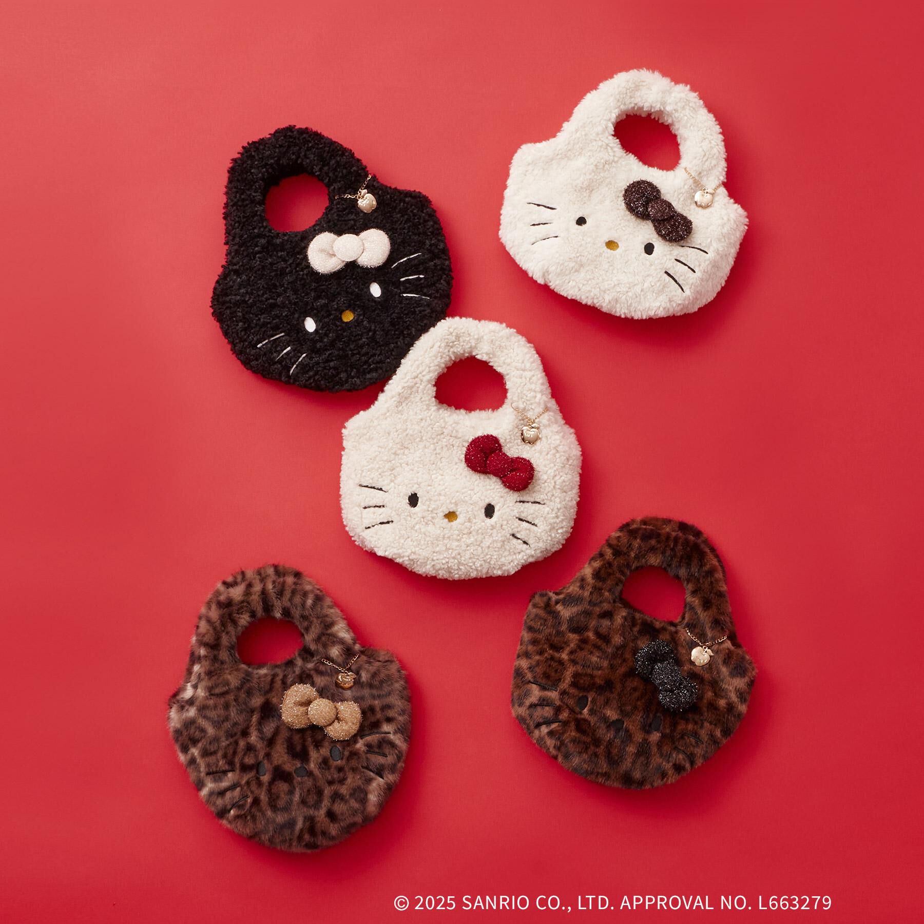 OPAQUE.CLIP「【ハローキティ】ふわふわマルシェバッグ」|ハンドバッグ|