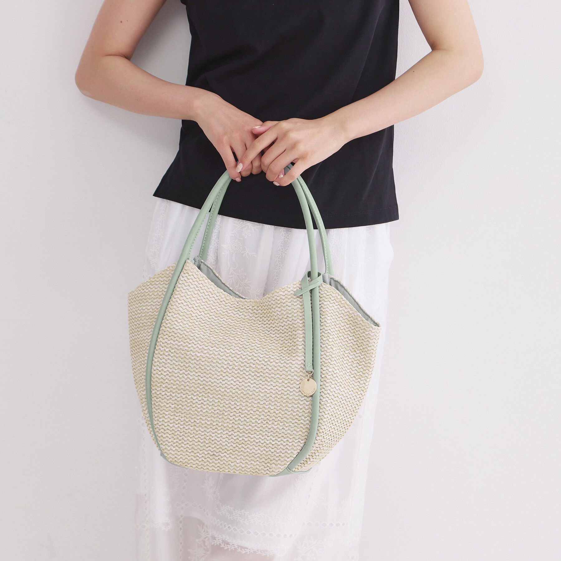 OPAQUE.CLIP「【軽量/A4】PPコンビミドルトート」|トートバッグ|