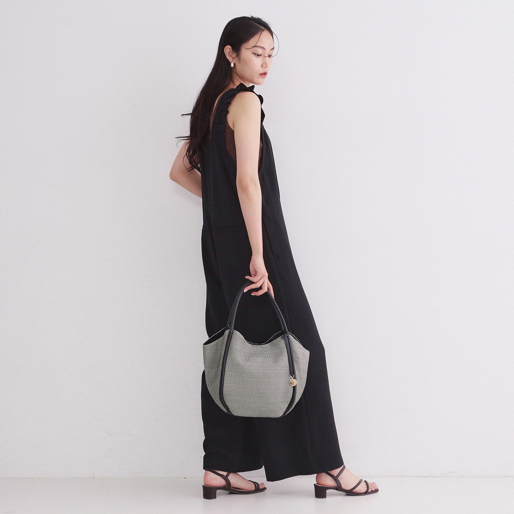 OPAQUE.CLIP「【軽量/A4】PPコンビミドルトート」|トートバッグ|