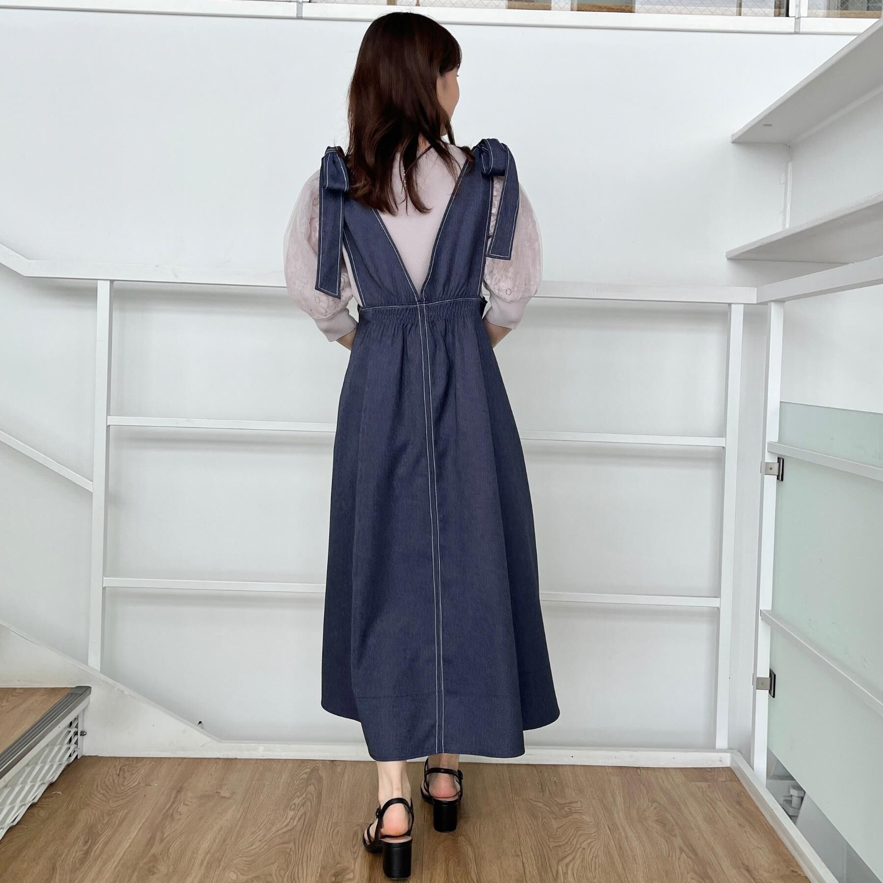 Couture broach「【洗える・UV機能・通勤】オーガンレース袖ニット」|ニット・セーター|