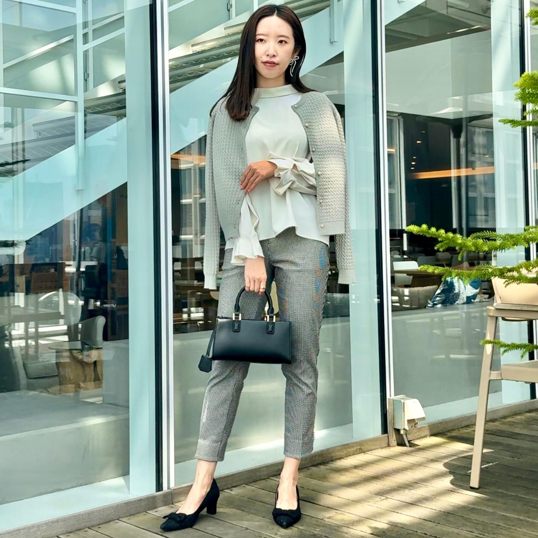 Couture broach「【大人可愛い・きれいめ・通勤】ケーブルカーディガン」|カーディガン|