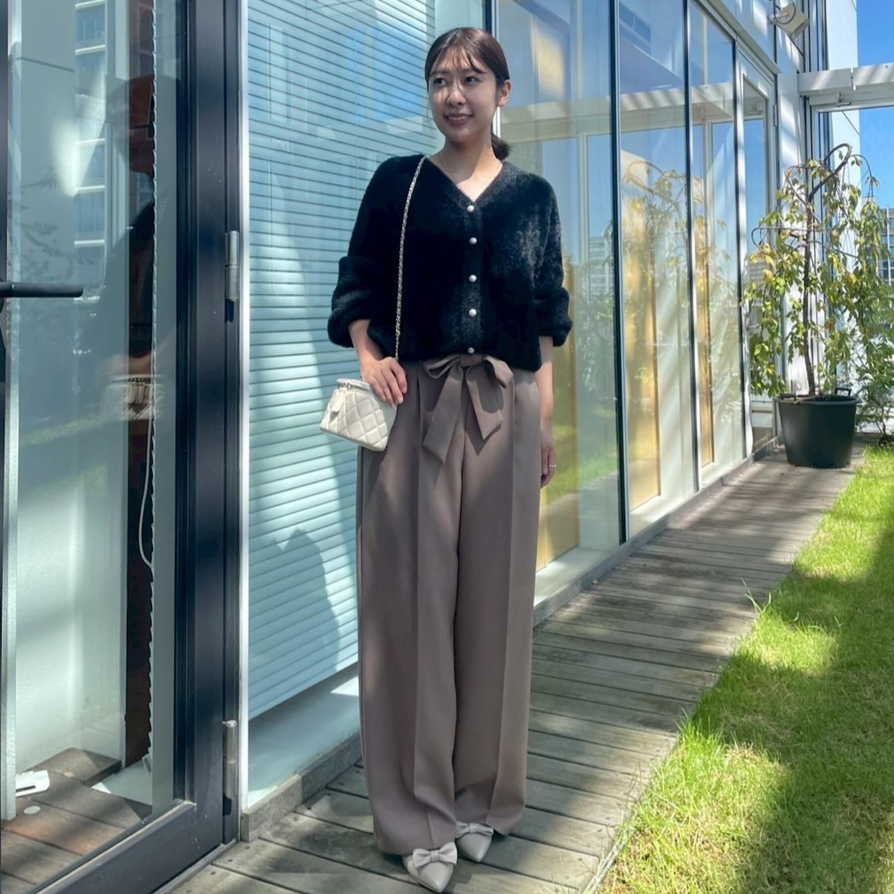 Couture broach「【ふわふわ/前後2WAY】フェザーカーディトップス」|カーディガン|