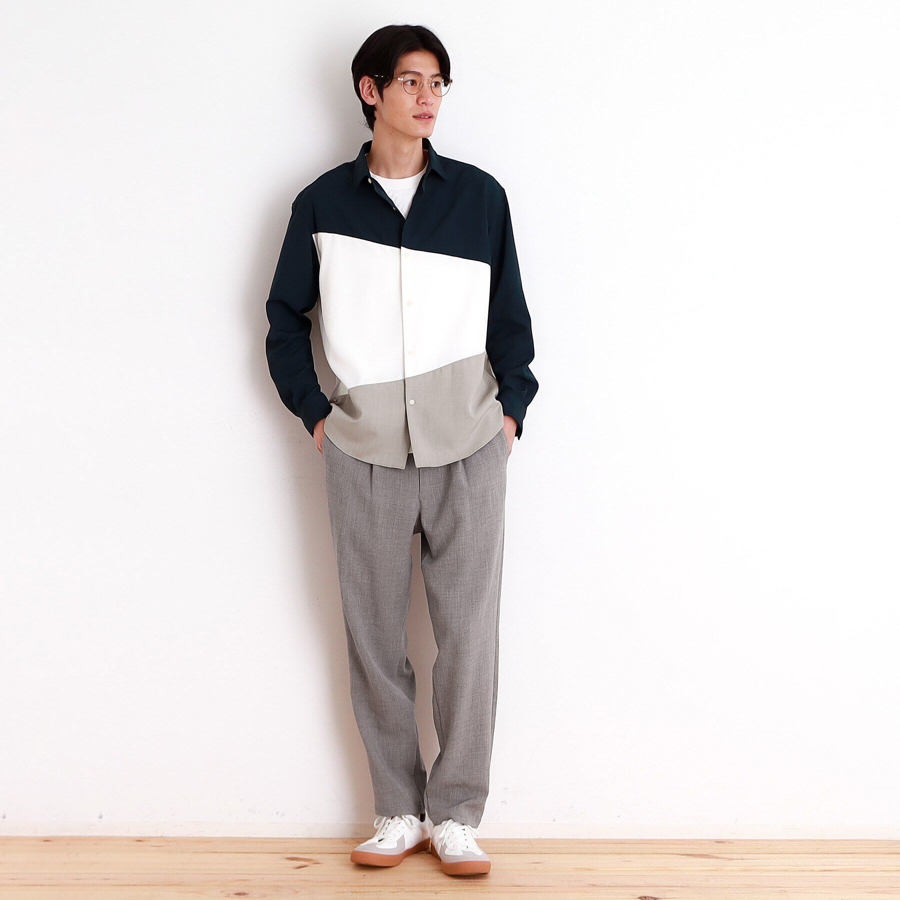 THE SHOP TK「ドライタッチ長袖シャツ」|シャツ・ブラウス|