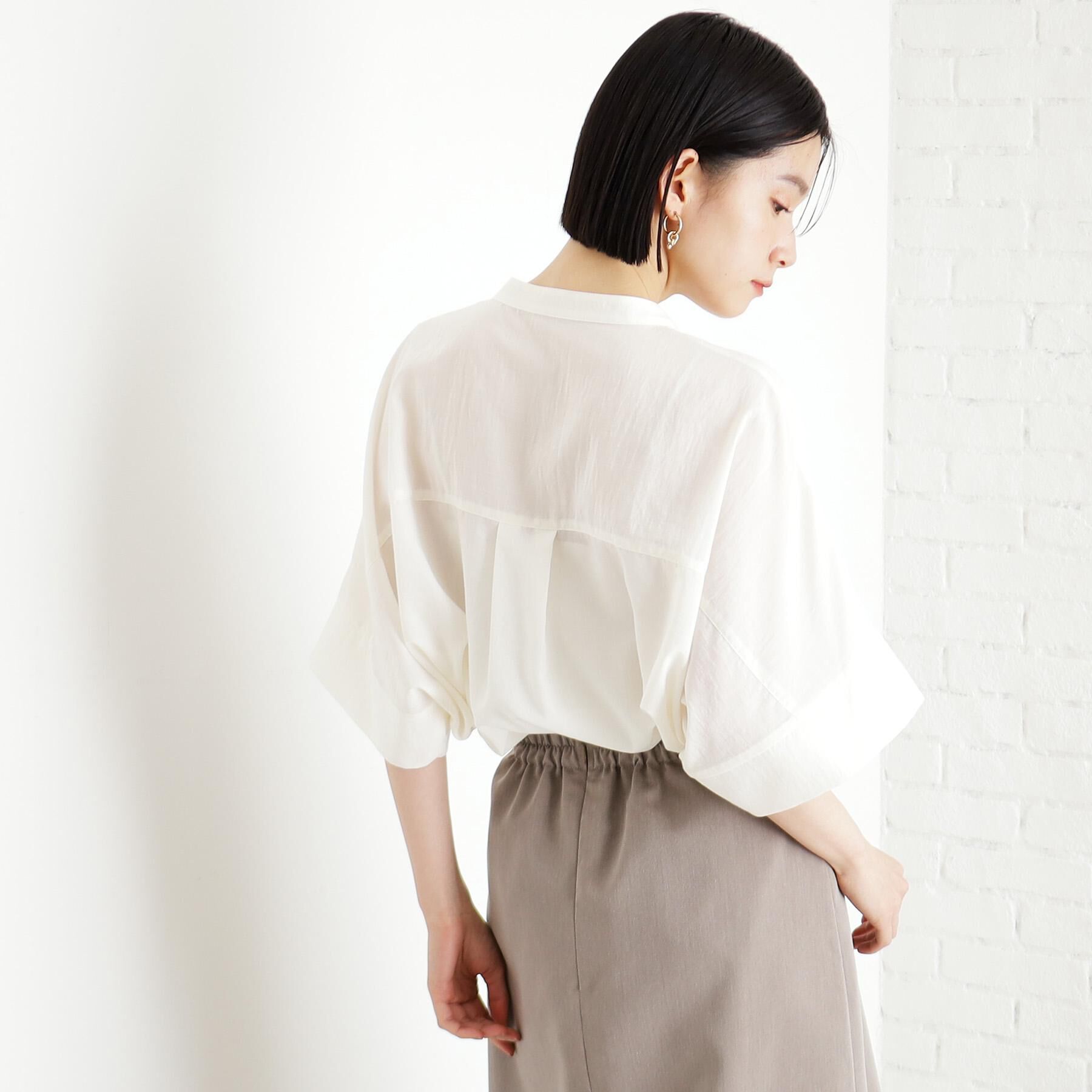 THE SHOP TK「ドルマンブラウス【7色展開/洗濯機OK/体型カバー】」|シャツ・ブラウス|