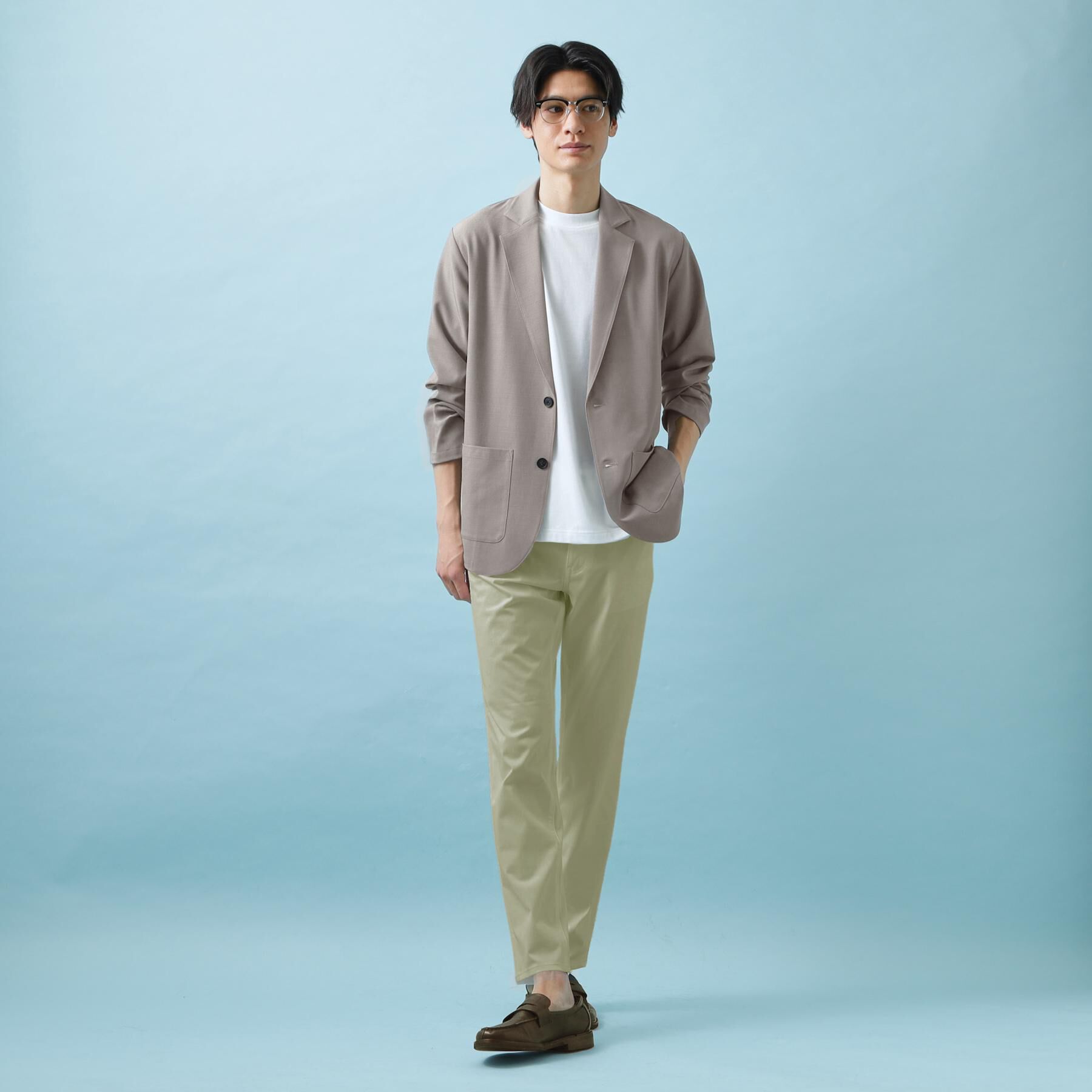 THE SHOP TK「プレミアムスキニーパンツ COOL 360&deg;ストレッチ／接触冷感」|その他|