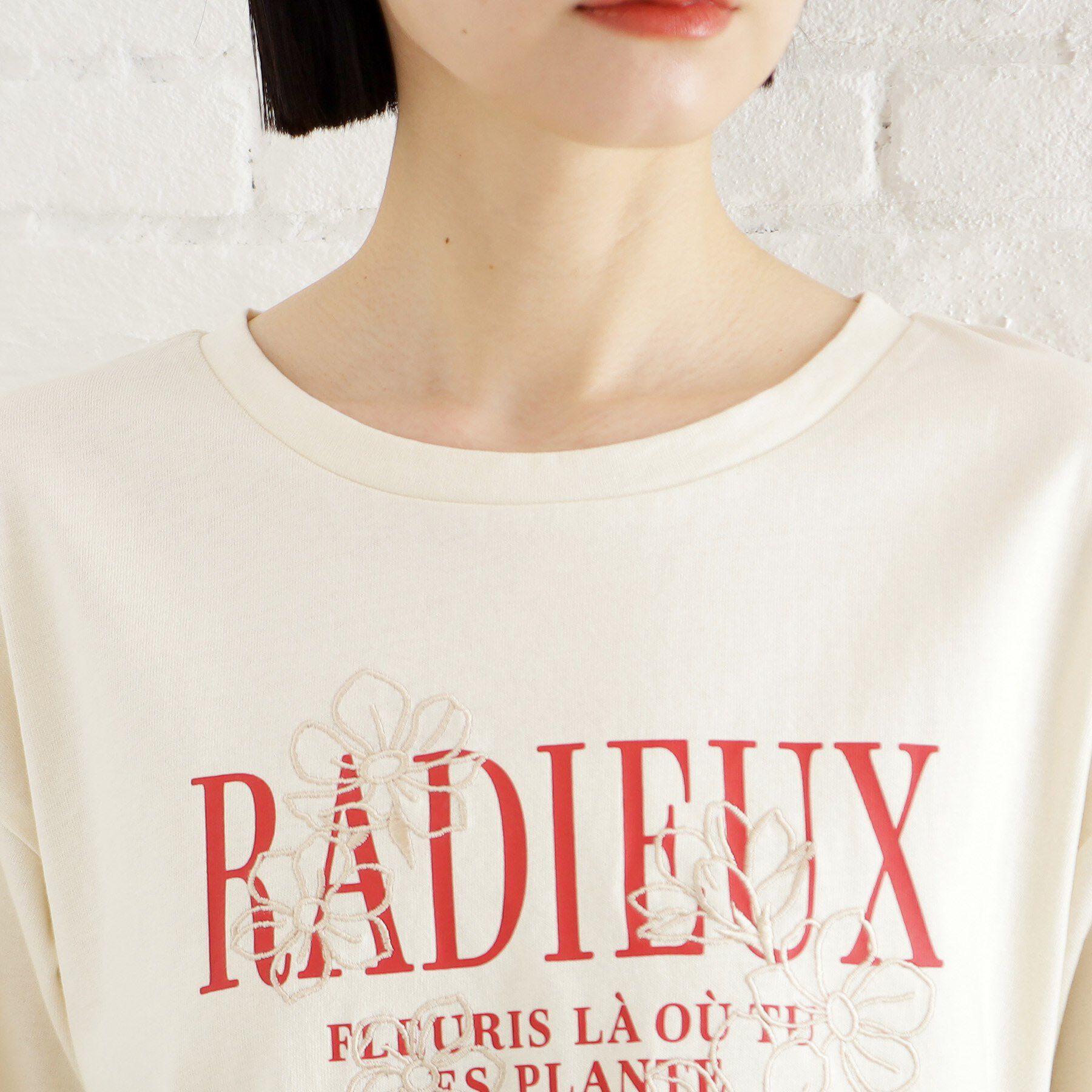 THE SHOP TK「オーガニックコットンロゴＴ【洗濯機OK】」|Tシャツ・カットソー|