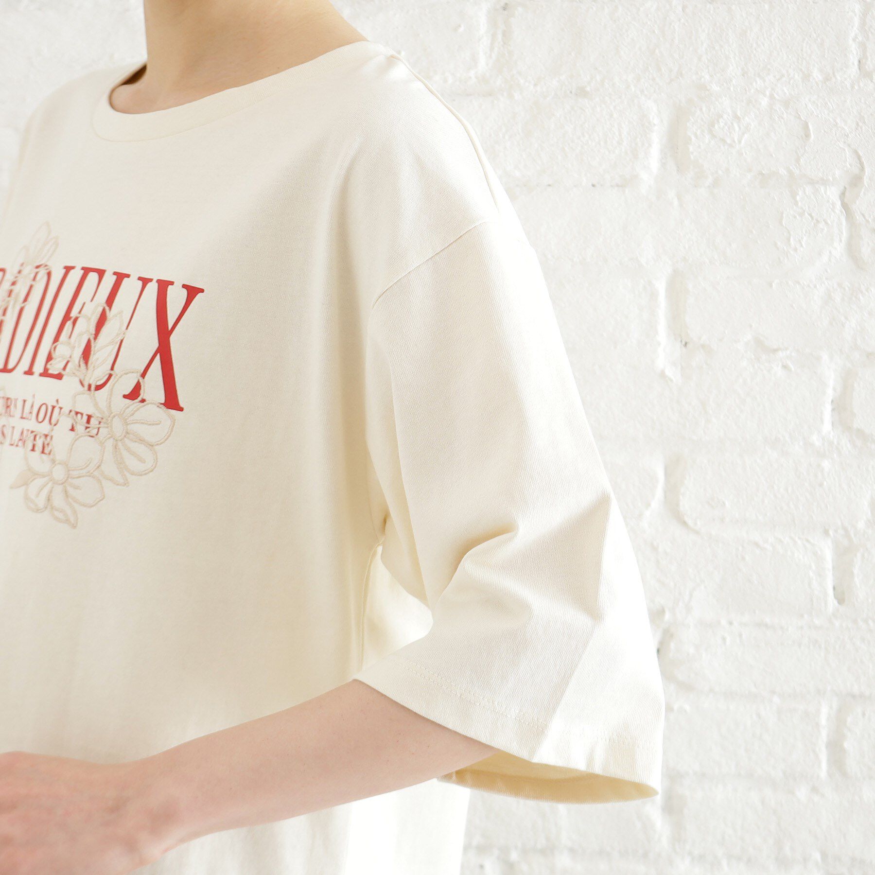 THE SHOP TK「オーガニックコットンロゴＴ【洗濯機OK】」|Tシャツ・カットソー|