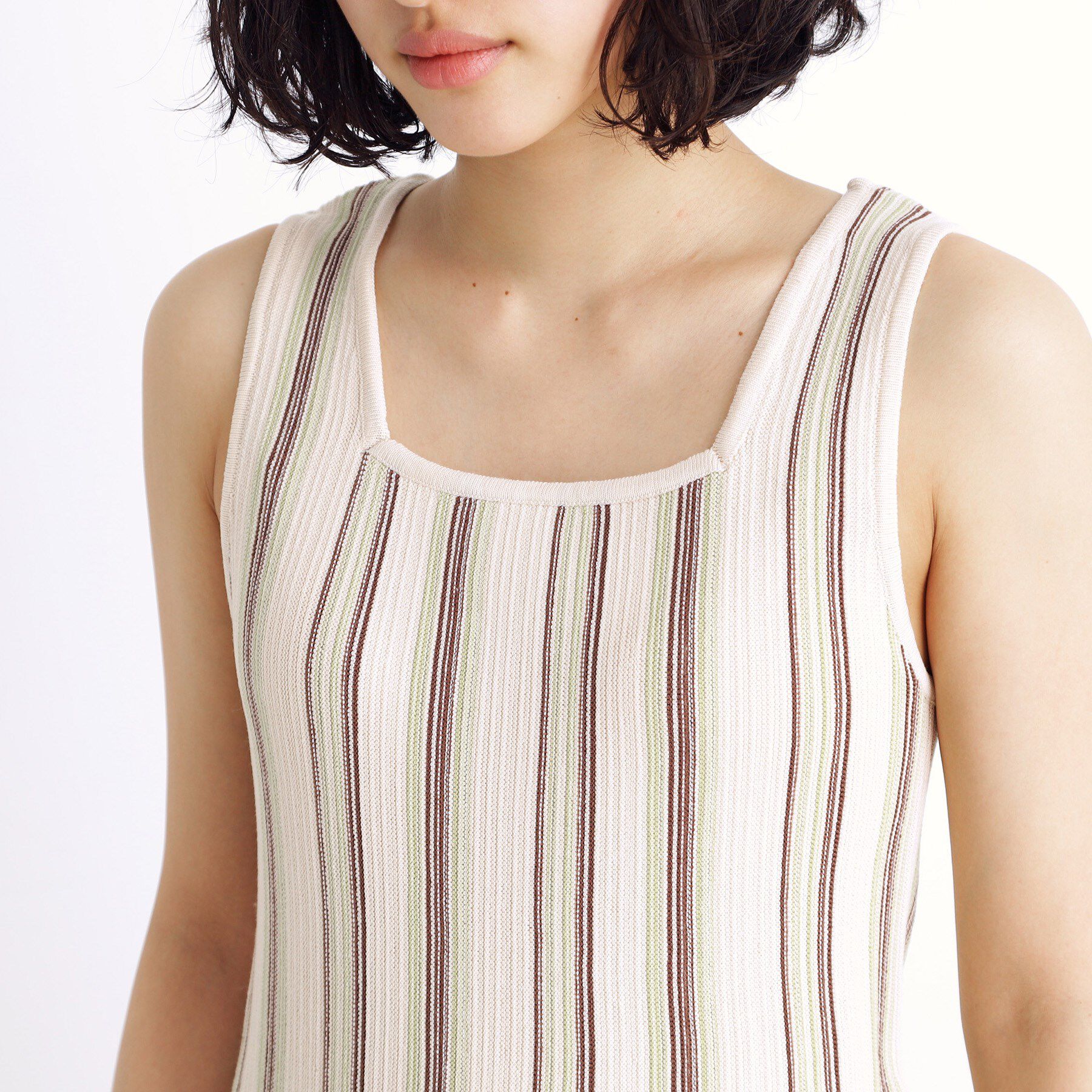 THE SHOP TK「ランダムガータータンク【前後2WAY/洗濯機OK】」|キャミソール|