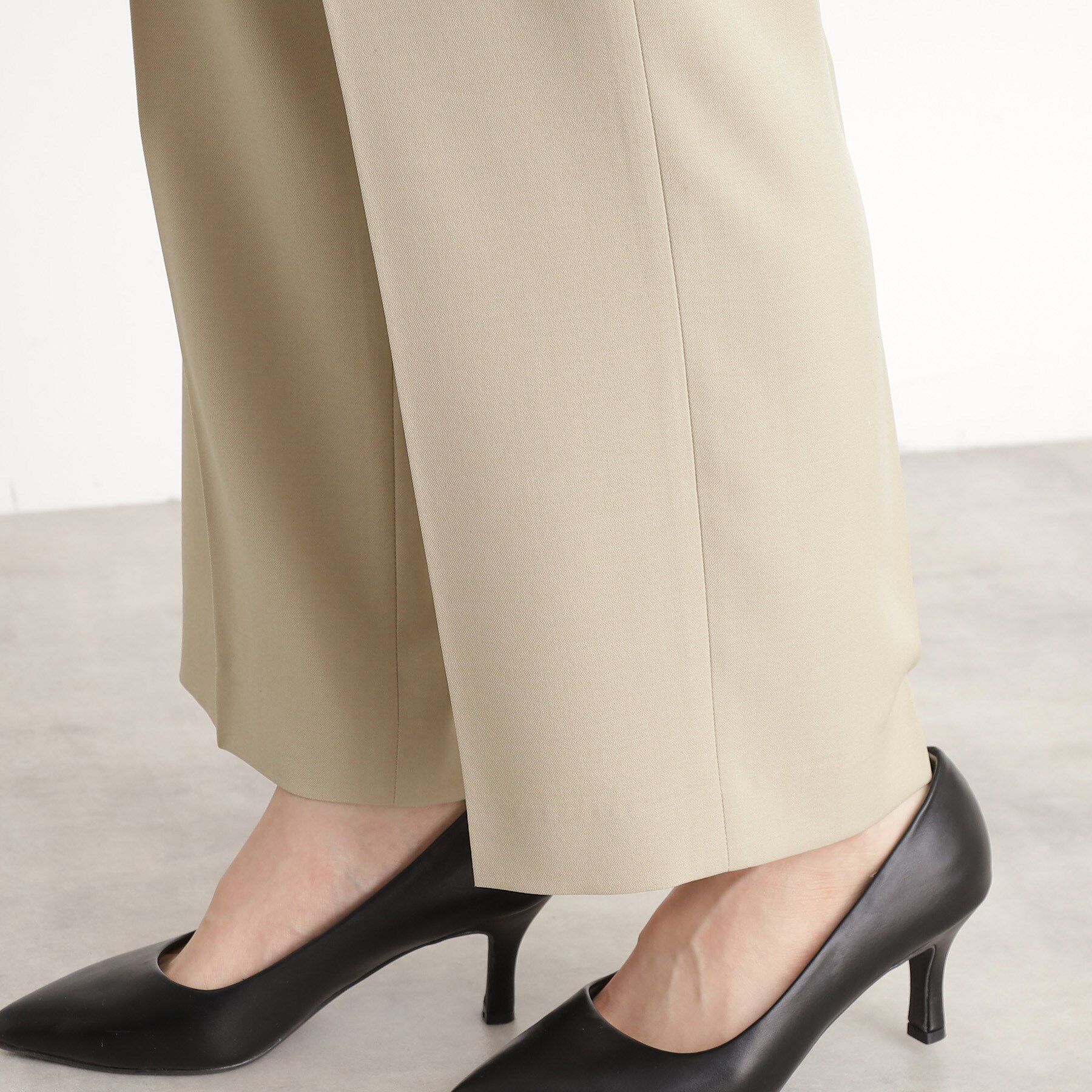 THE SHOP TK「【セットアップ可】セミワイドパンツ/洗える」|その他|