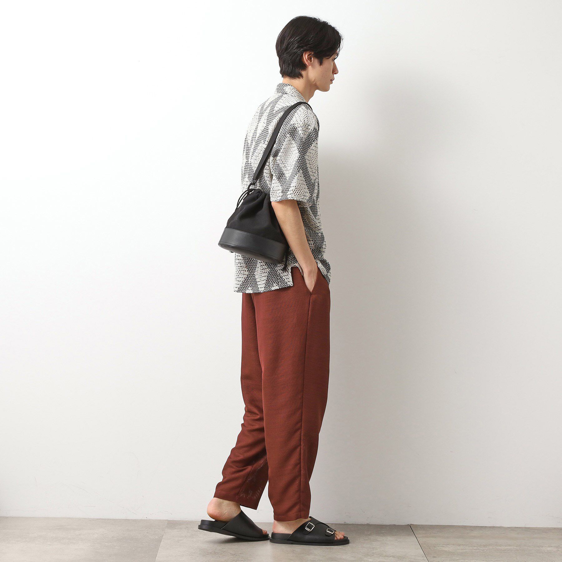 THE SHOP TK「BOUOキャンバス巾着ショルダー」|ショルダー・メッセンジャー|