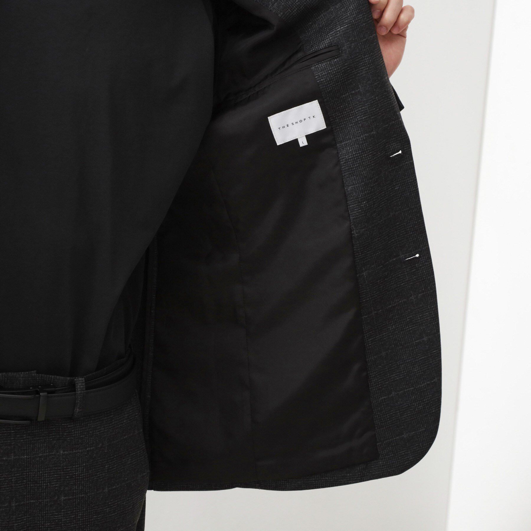 THE SHOP TK「ライトTRジャージジャケット【洗濯機OK/毛玉ができにくい/ストレッチ/セットアップ可】」|テーラードジャケット|