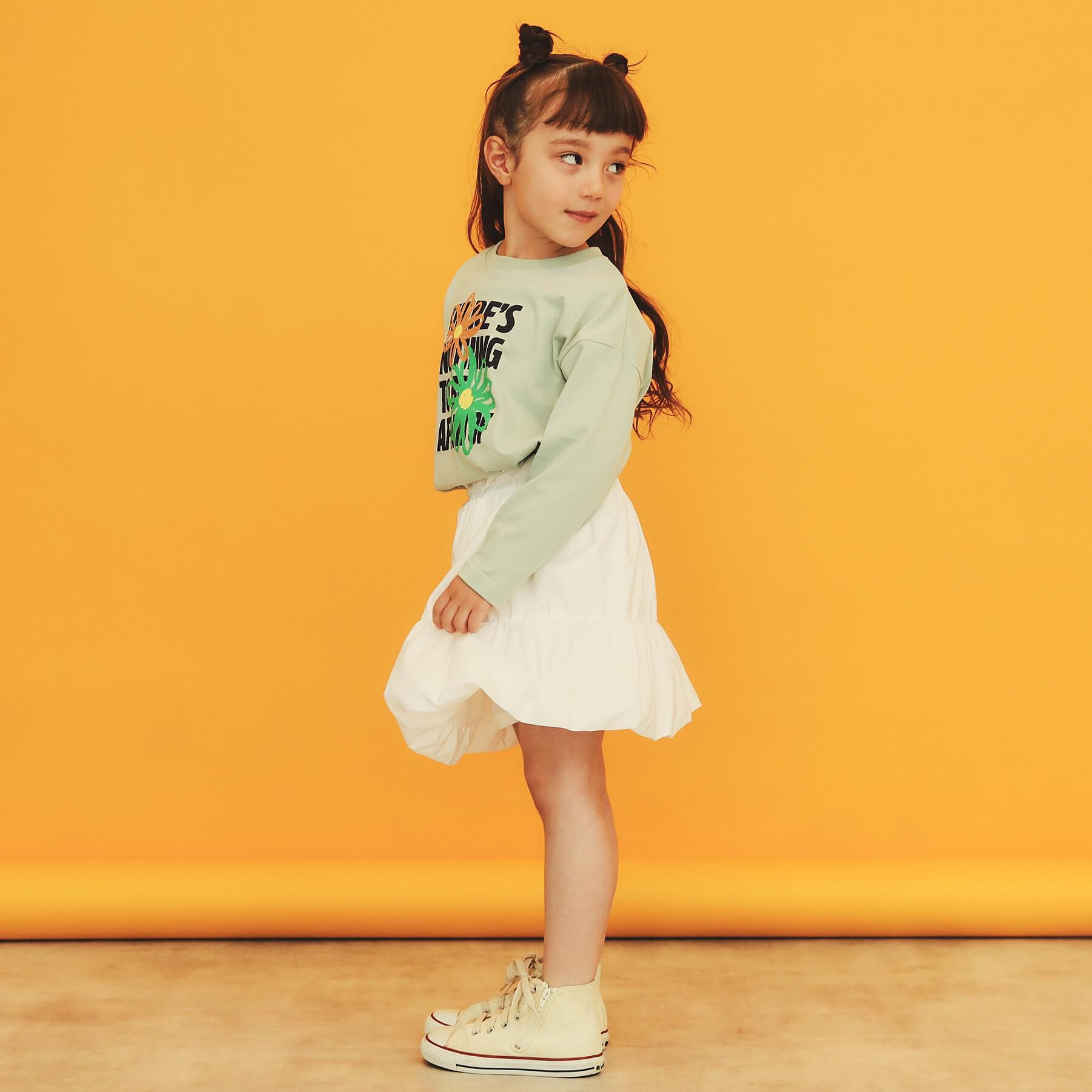 THE SHOP TK「【110－160／6色展開】コットン長袖Ｔシャツ/洗濯機OK」|Tシャツ・カットソー|