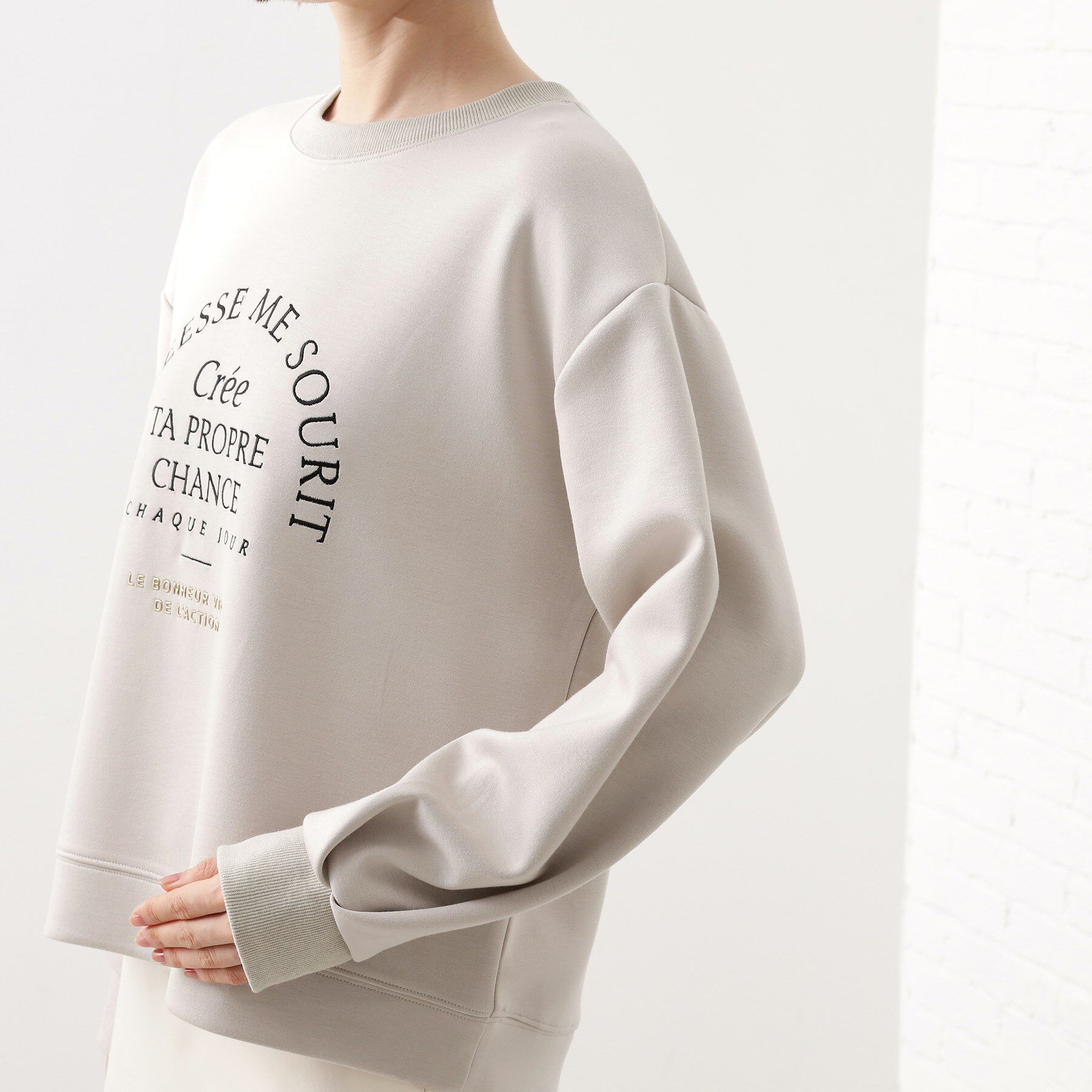 THE SHOP TK「ロゴアソートプルオーバー【洗濯機OK】」|Tシャツ・カットソー|