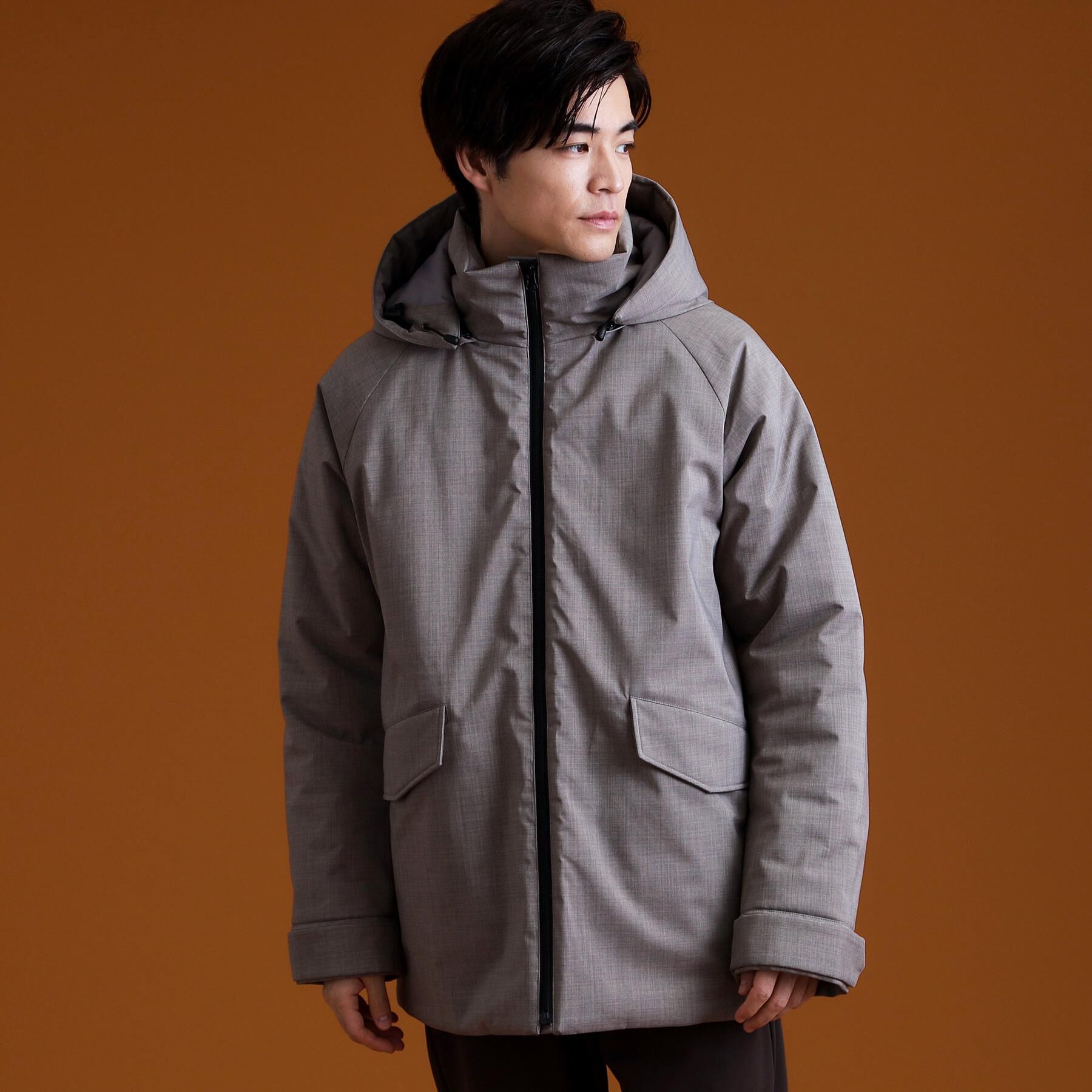 THE SHOP TK「【軽くて、暖かい】SORONA／ソロナ 中綿ブルゾン 防風/軽量/洗濯機OK/フード脱着可」|ブルゾン・スタジャン|