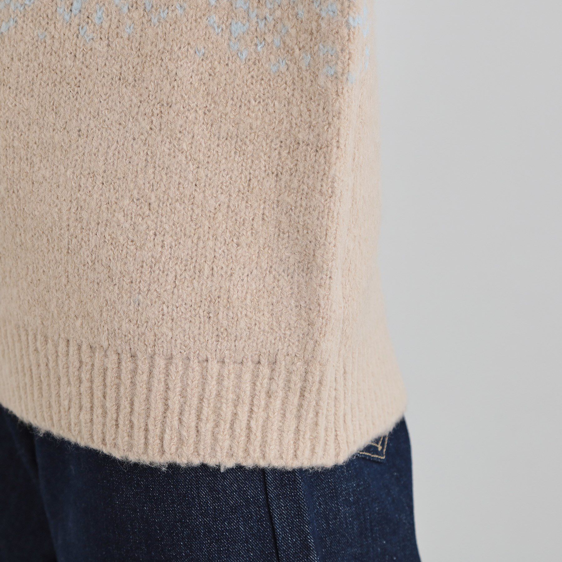 THE SHOP TK「バルキーブレンドヤーンニットプルオーバー」|ニット・セーター|