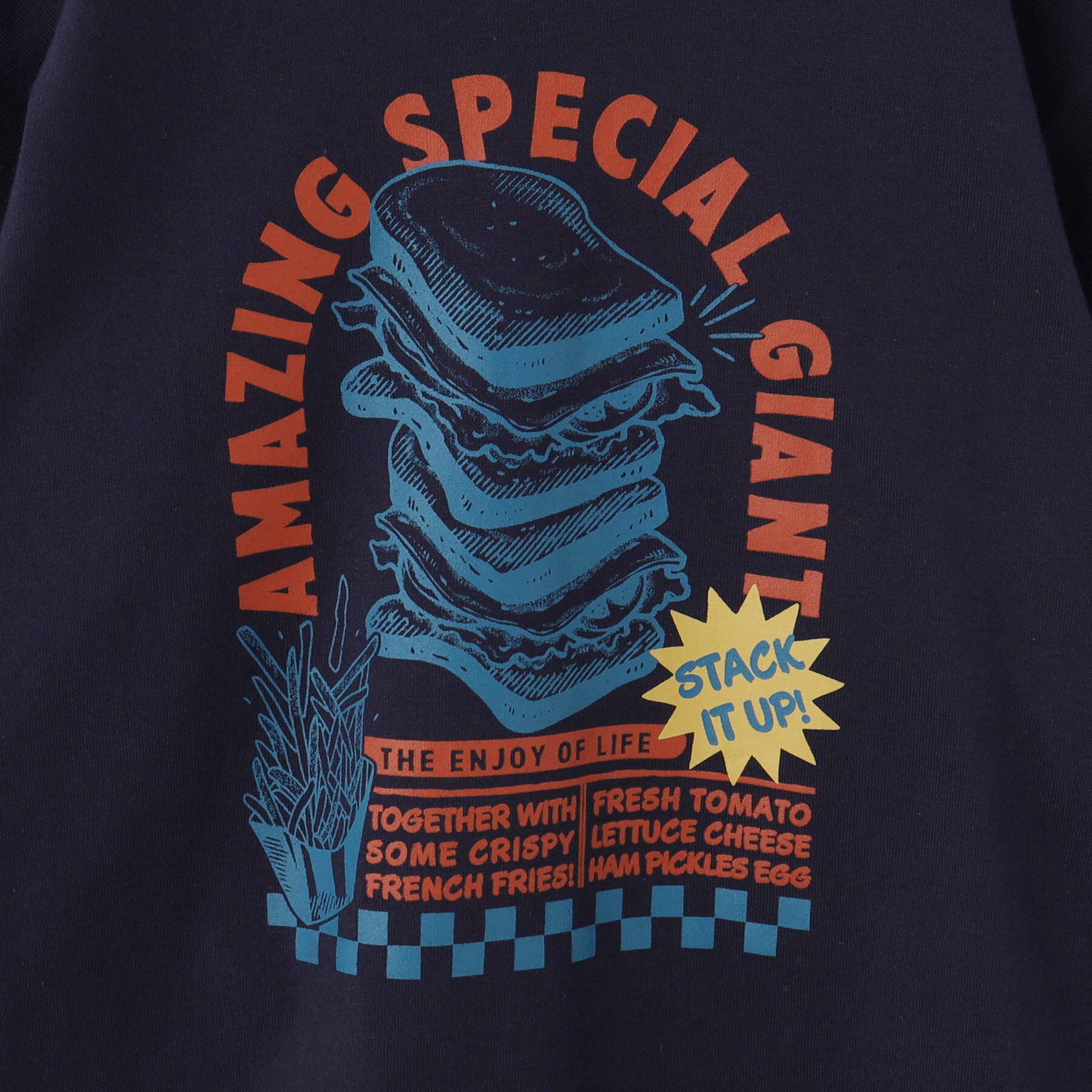 THE SHOP TK「【110-160】プリント長袖Tシャツ」|Tシャツ・カットソー|