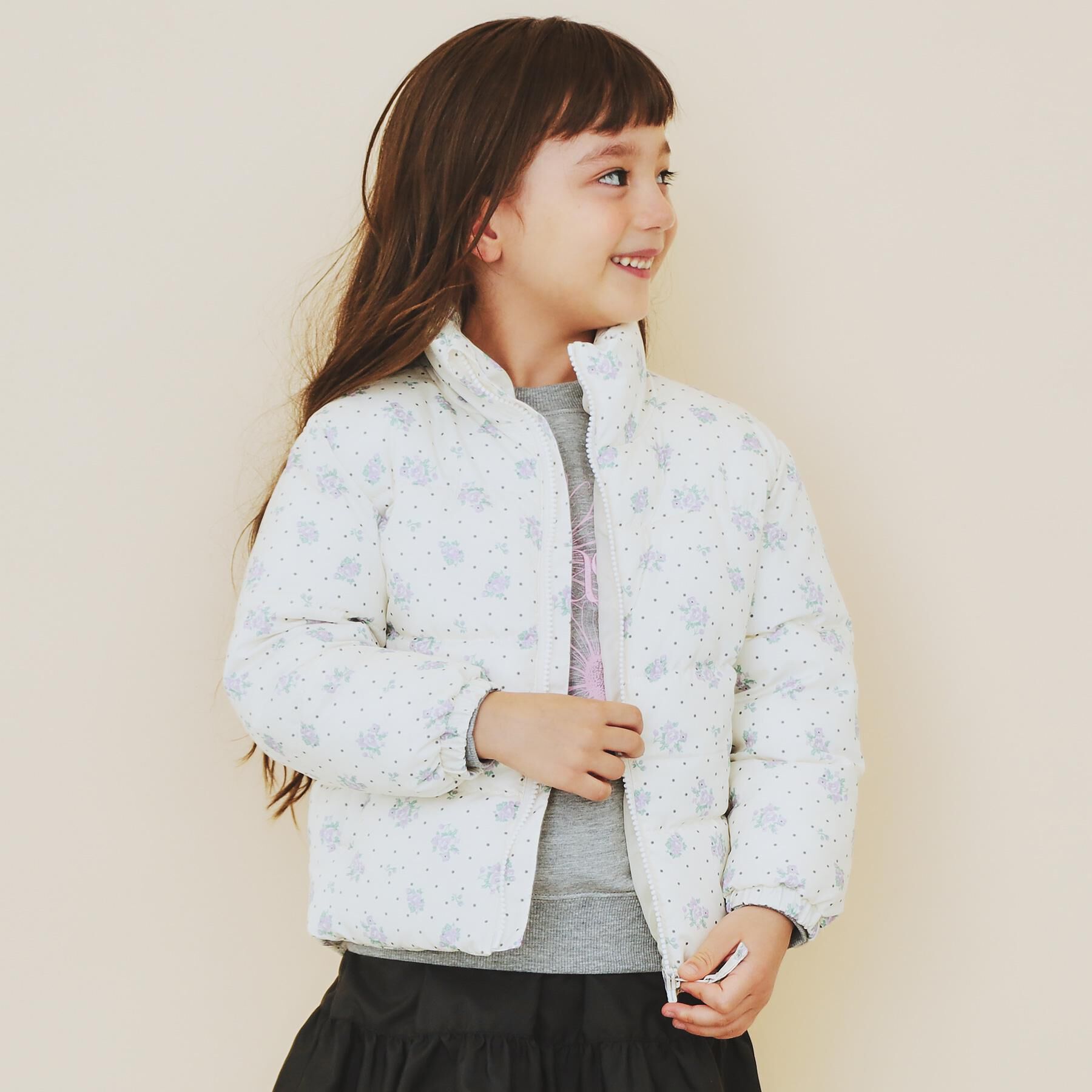 THE SHOP TK「【110-160】スタンドネック中綿ブルゾン」|ブルゾン・スタジャン|