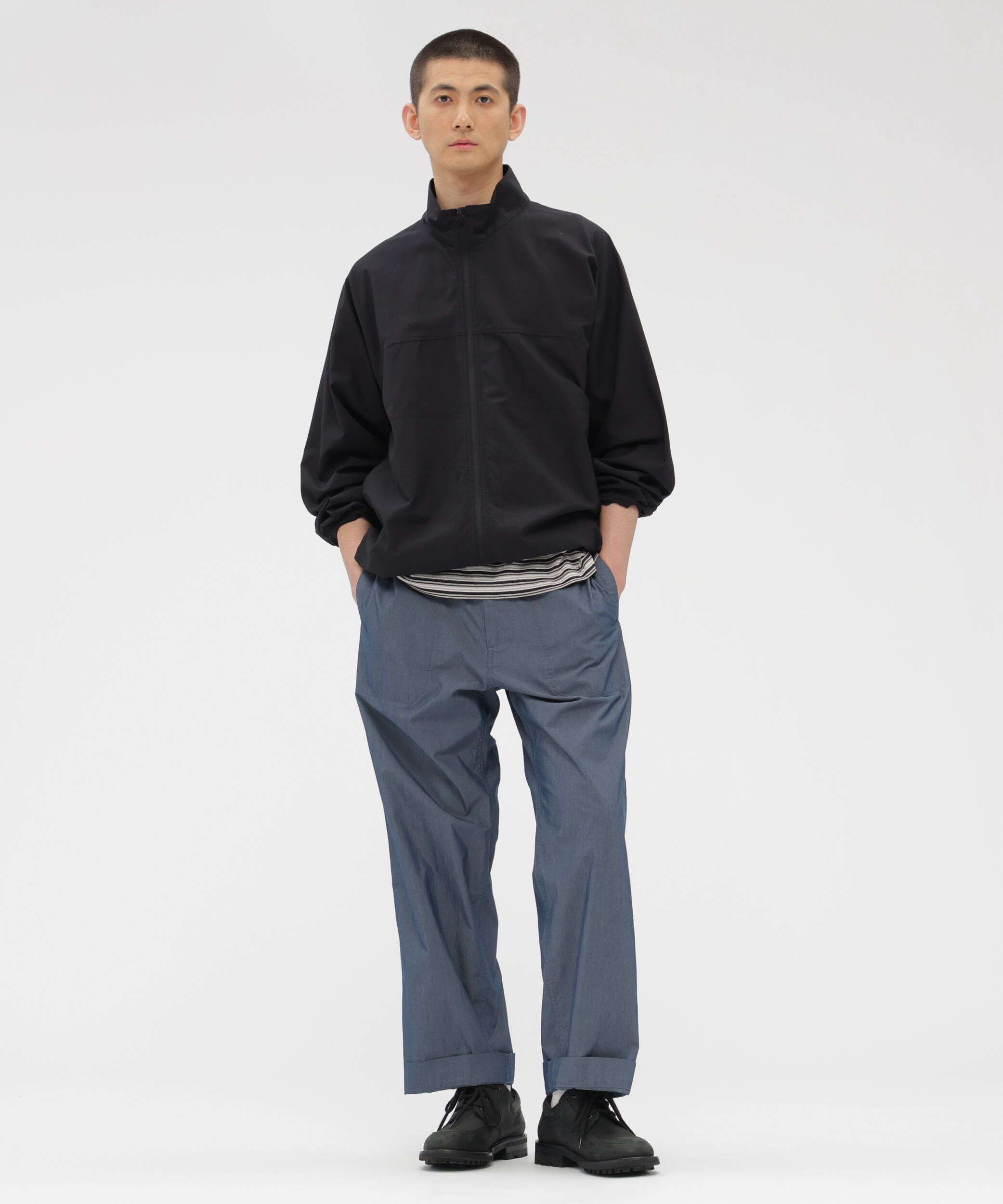 MHL.「COTTON NYLON RIPSTOP BLOUSON」|ブルゾン・スタジャン|