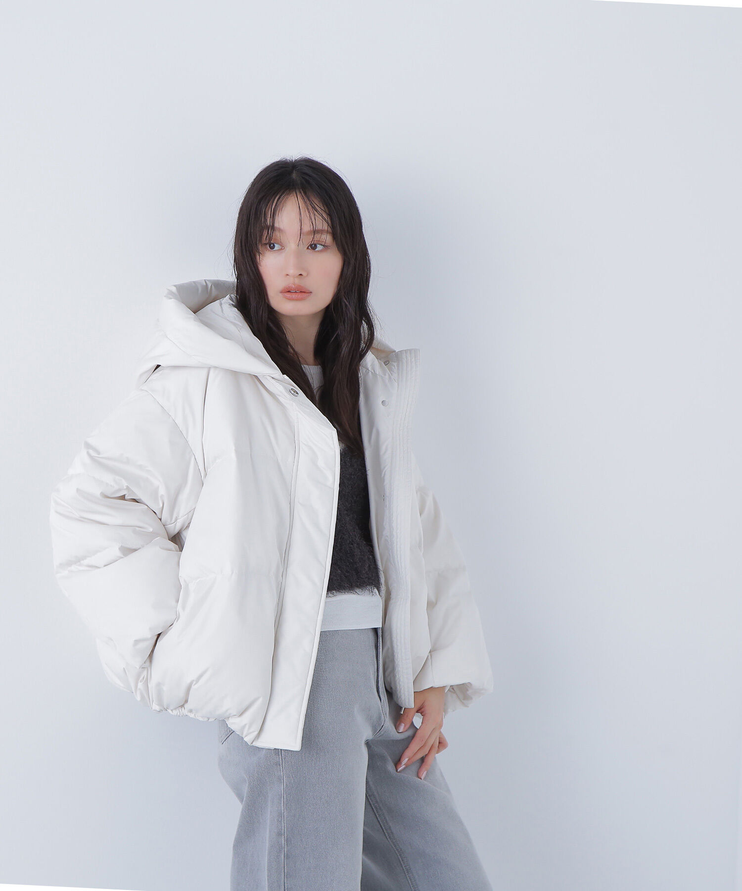  「ショートフードダウン」|ブルゾン・スタジャン|