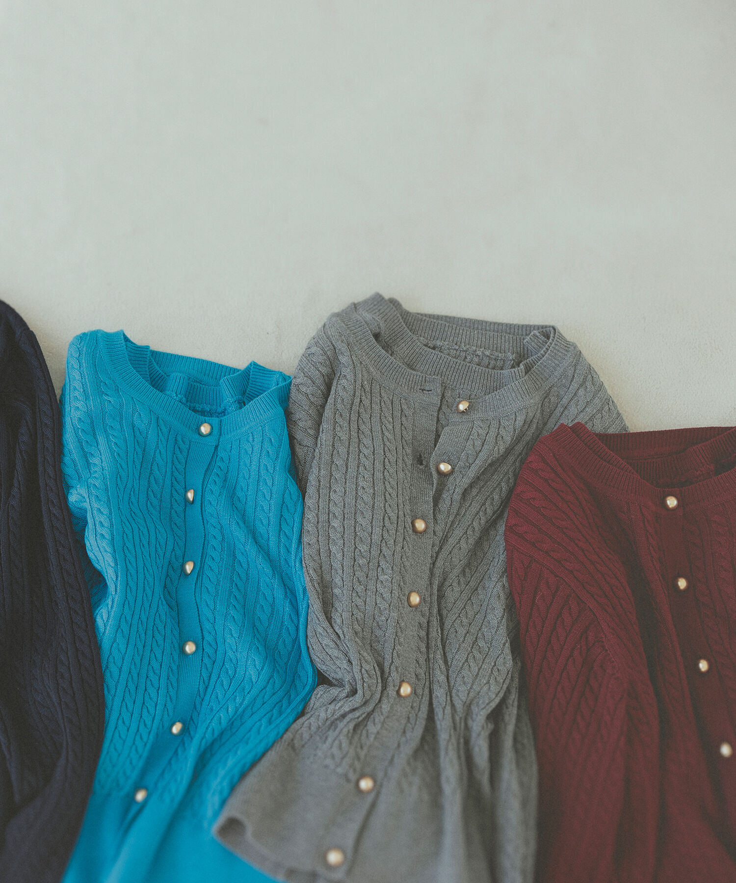  「3シーズン無敵アンサンブル」|ニット・セーター|グレー