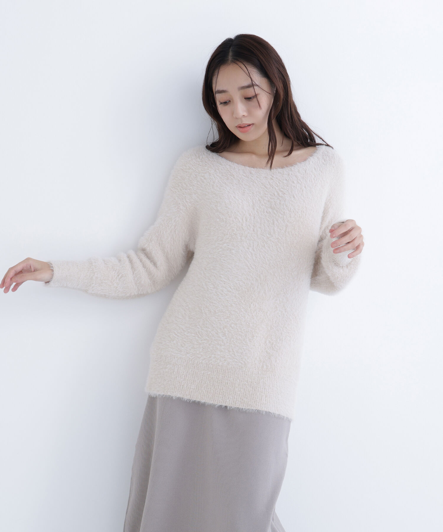  「フェザーニットセットアップ」|ワンピース|