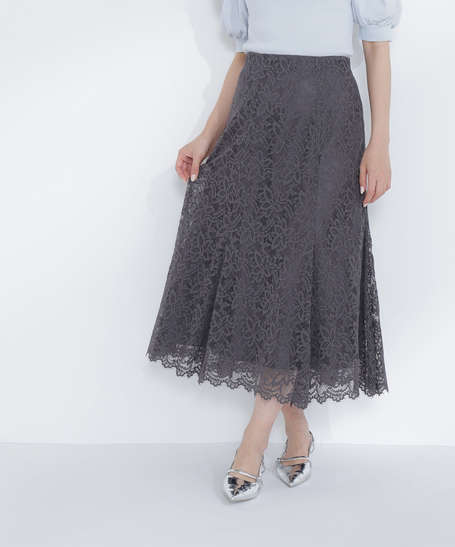  「レースマーメイドスカート」|スカート|
