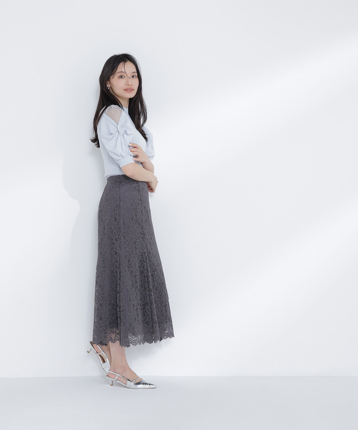  「レースマーメイドスカート」|スカート|
