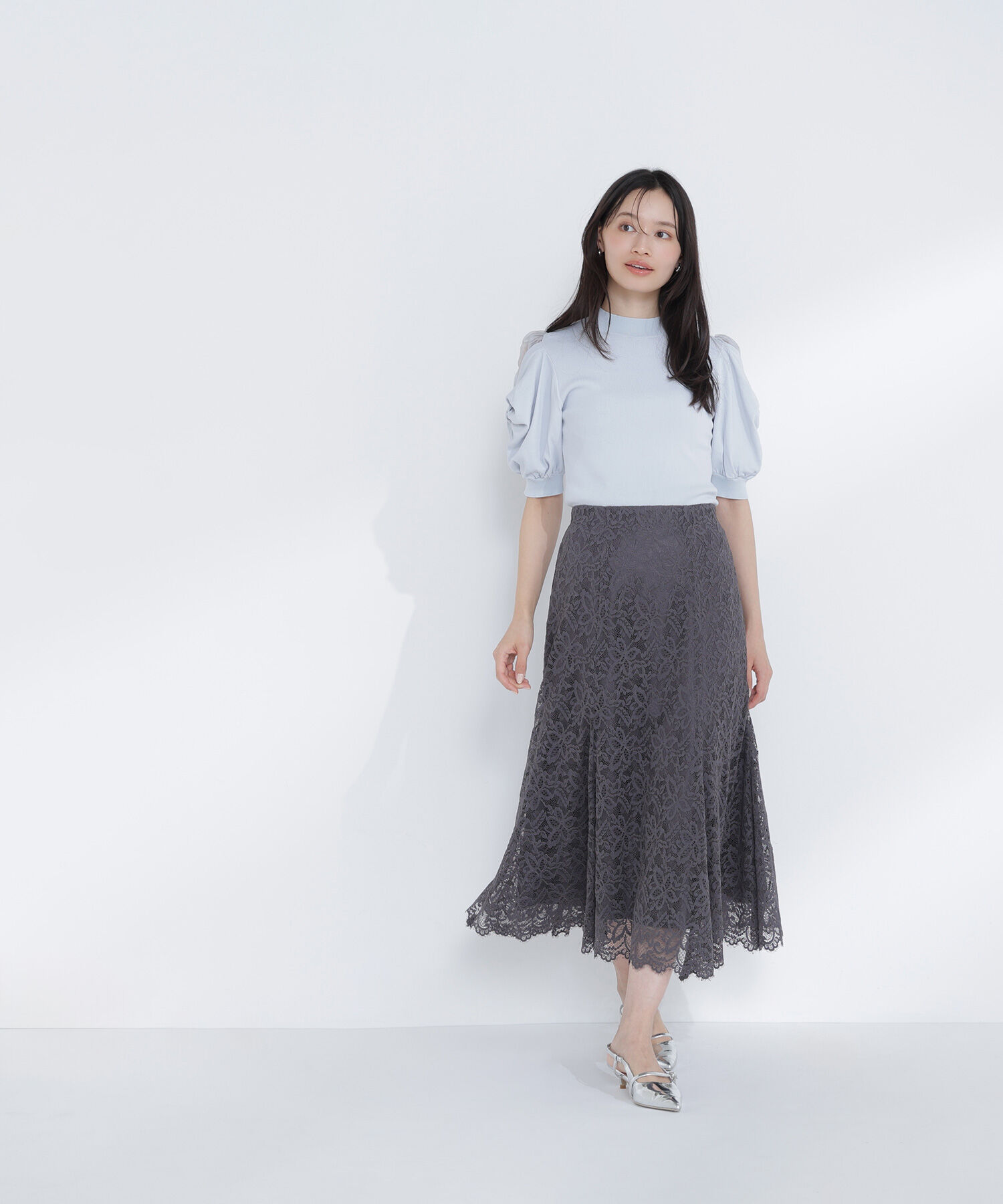  「レースマーメイドスカート」|スカート|