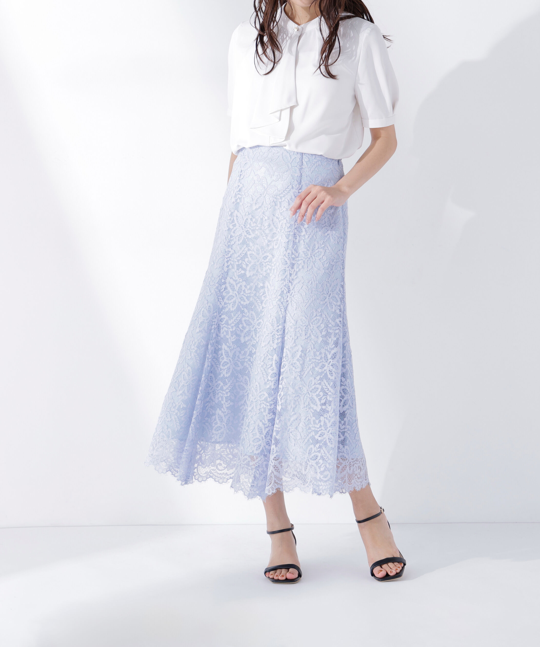  「レースマーメイドスカート」|スカート|