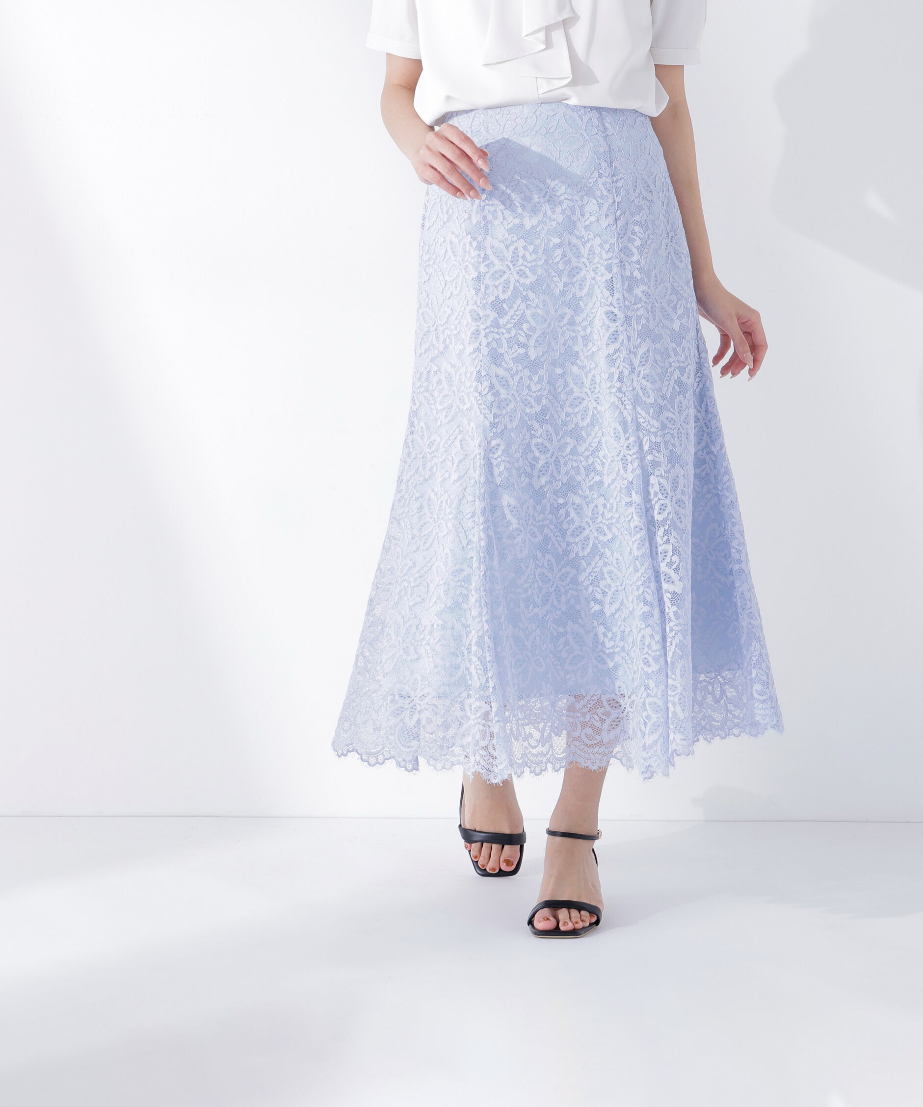  「レースマーメイドスカート」|スカート|