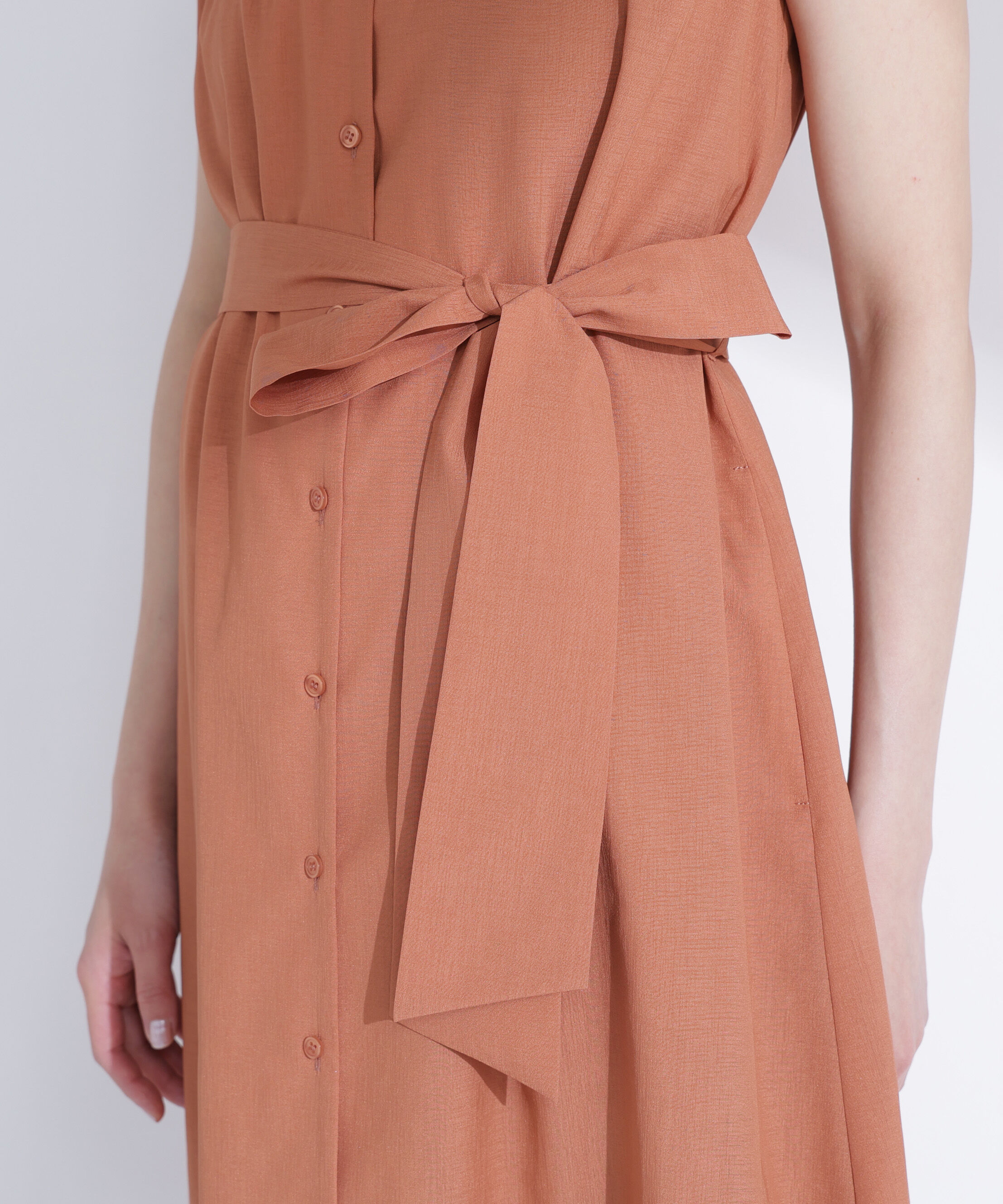  「ティアードベルテッドワンピース」|ワンピース|