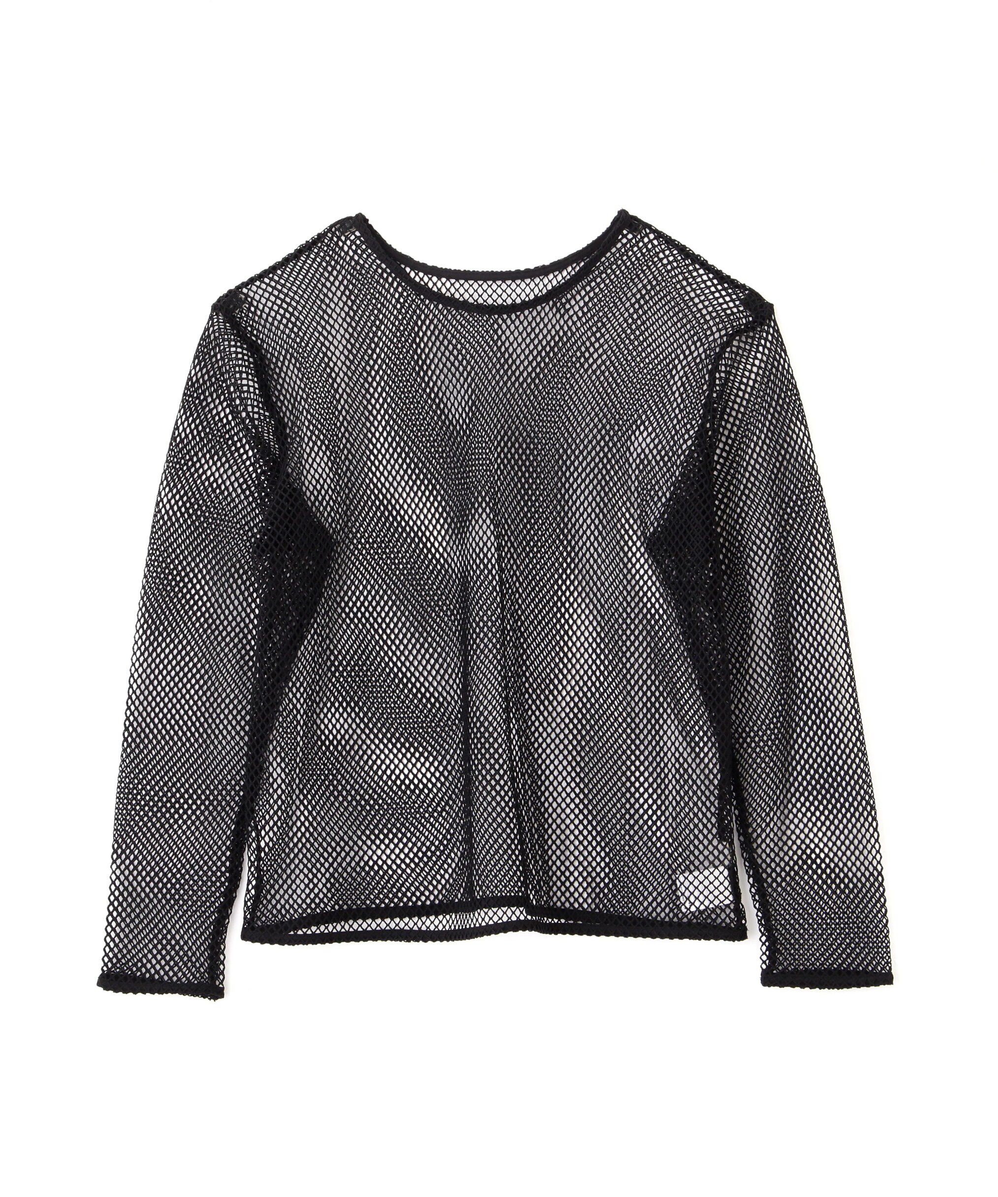  「メッシュロングTシャツ」|Tシャツ・カットソー|