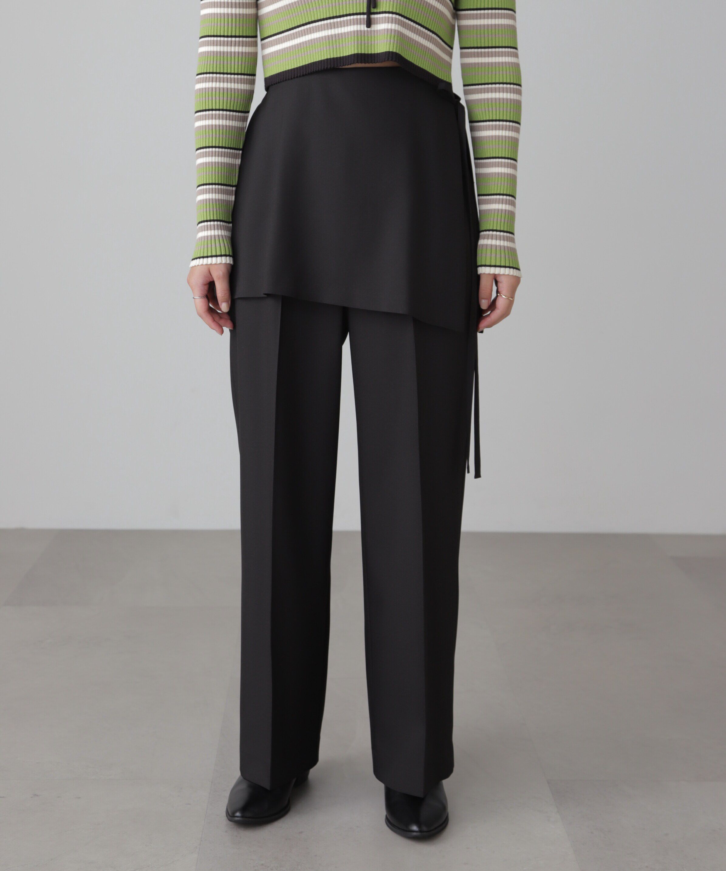  「ミニラップスカートレイヤードパンツ」|その他|