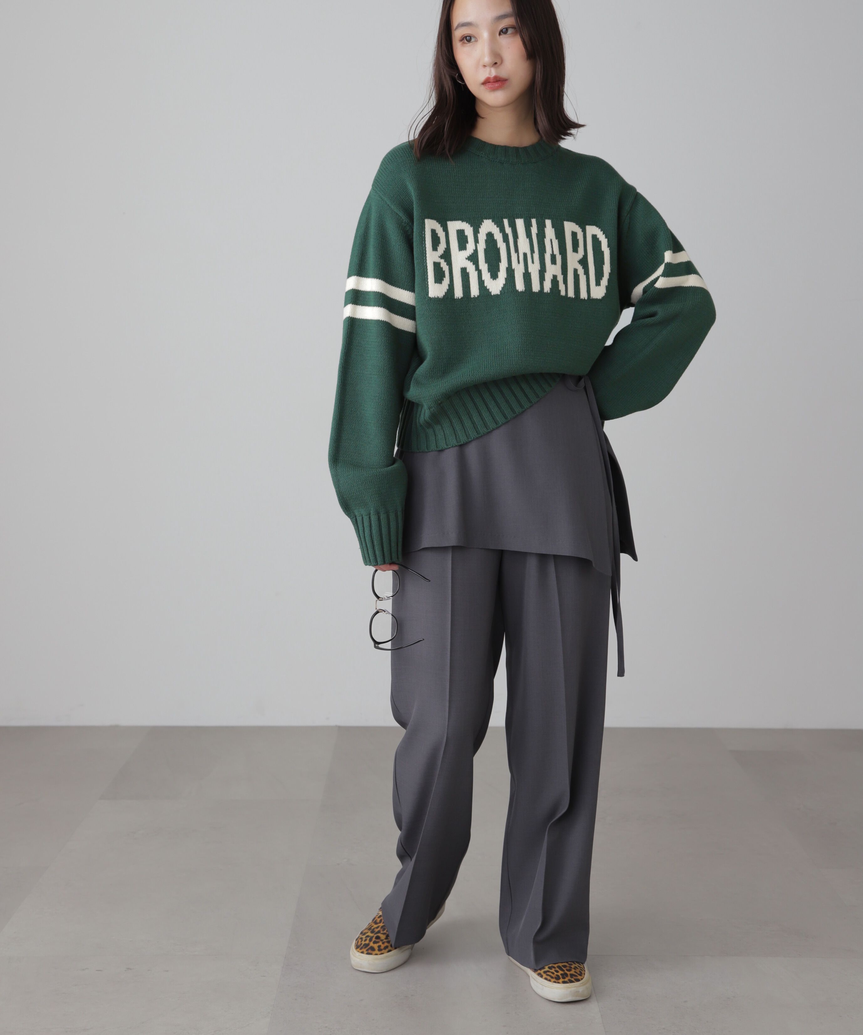  「ミニラップスカートレイヤードパンツ」|その他|