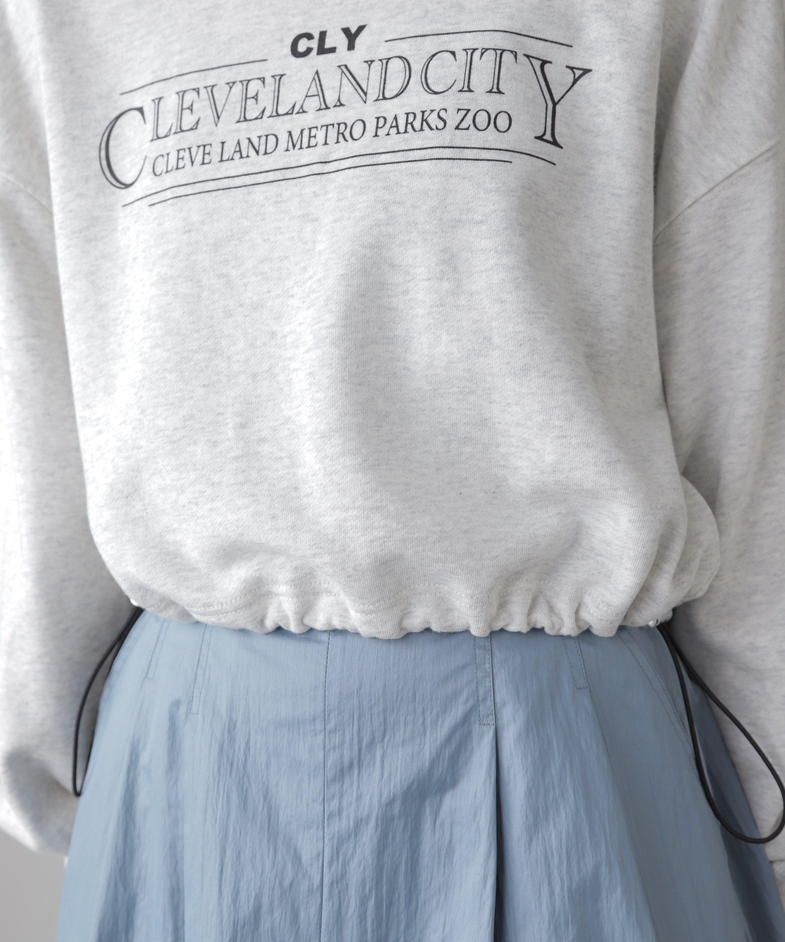  「裾ドロストスウェット」|Tシャツ・カットソー|