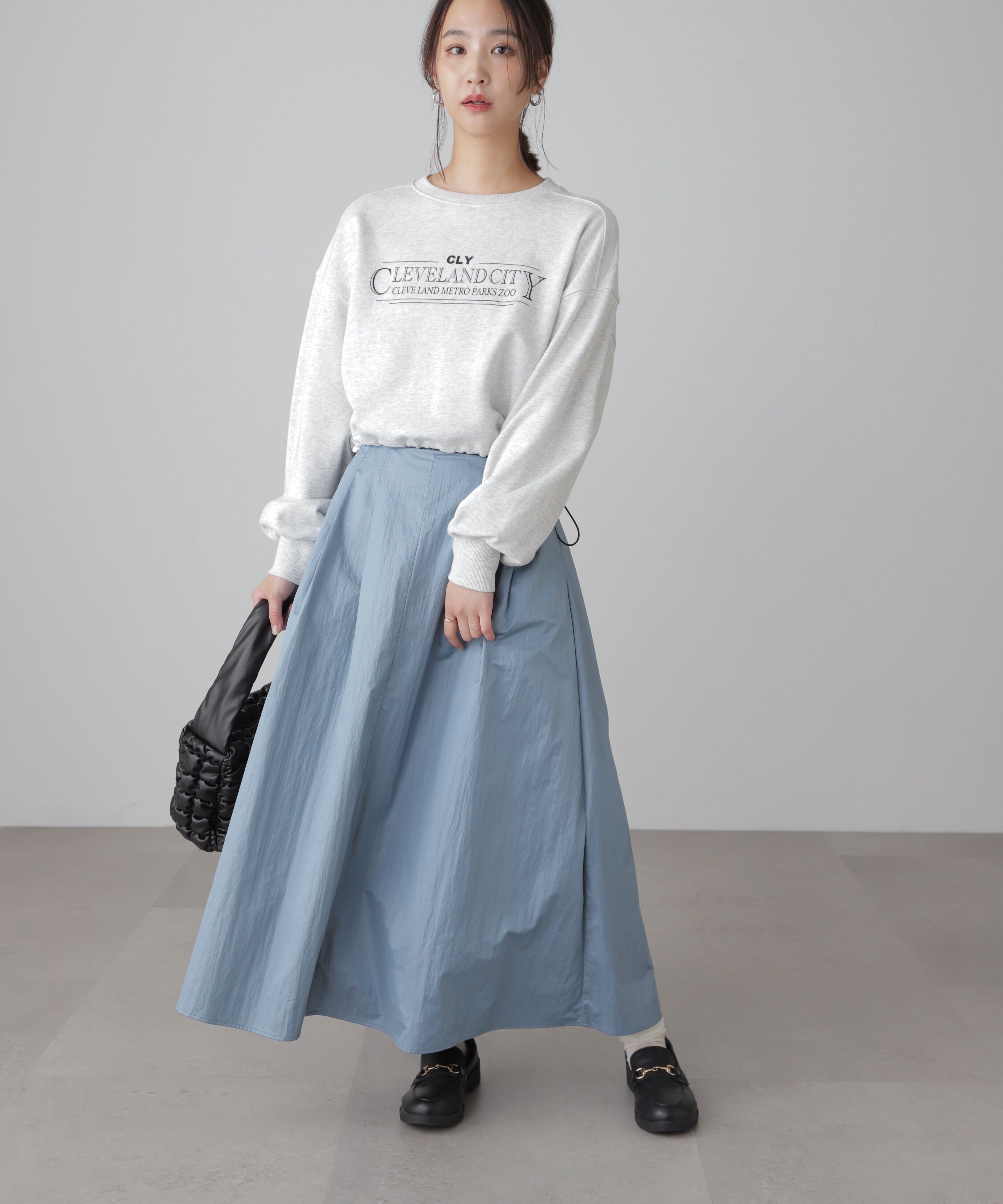  「裾ドロストスウェット」|Tシャツ・カットソー|