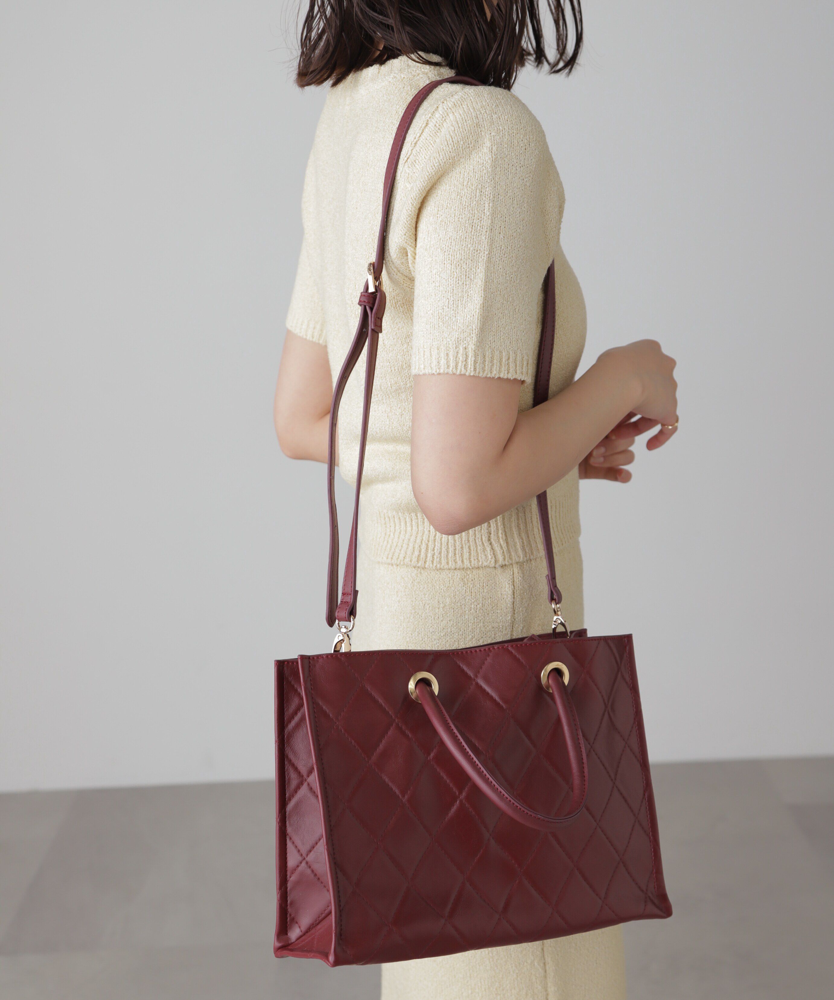  「エンボスキルティングバッグ」|その他|