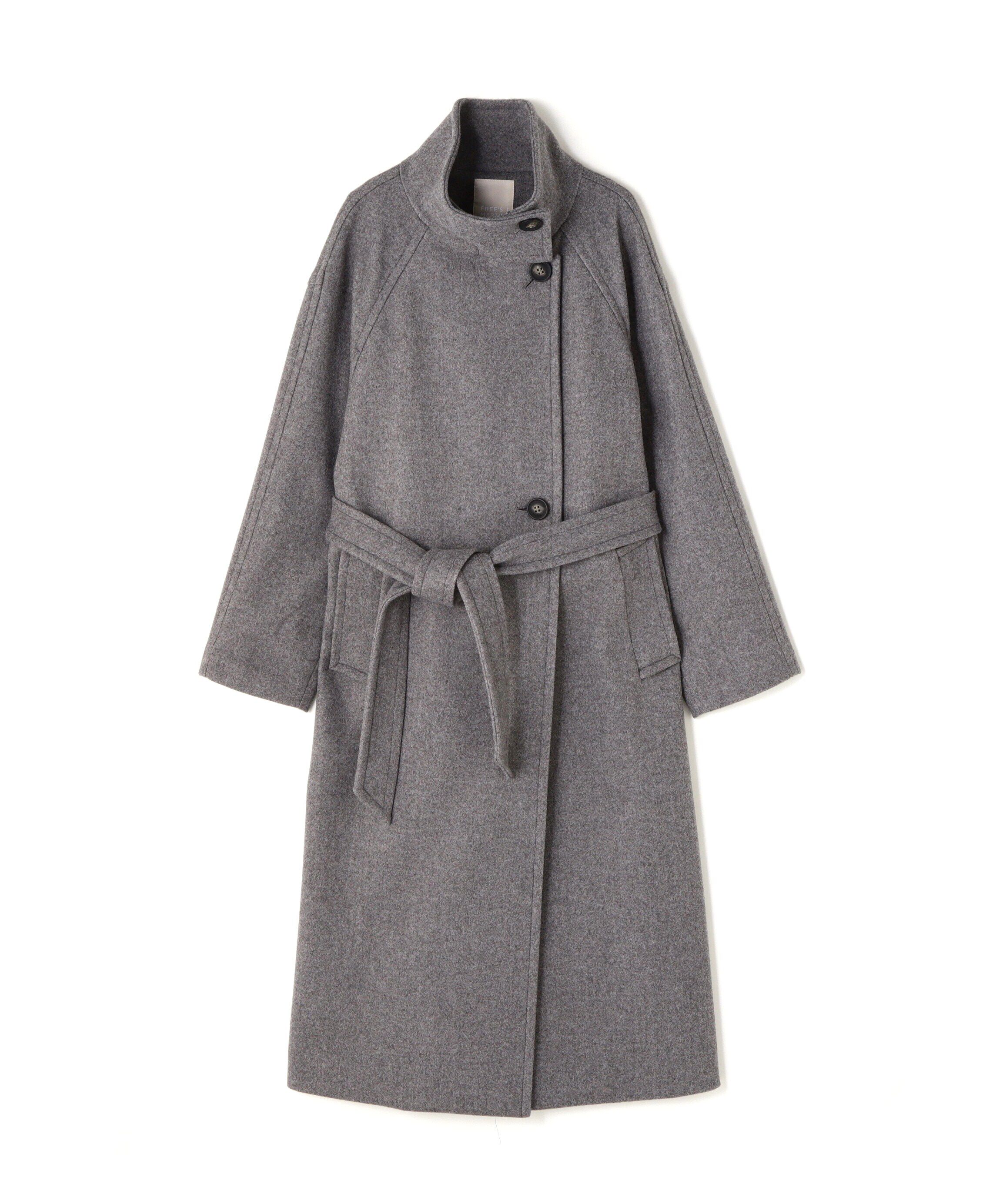  「スタンドカラーロングコート」|その他|