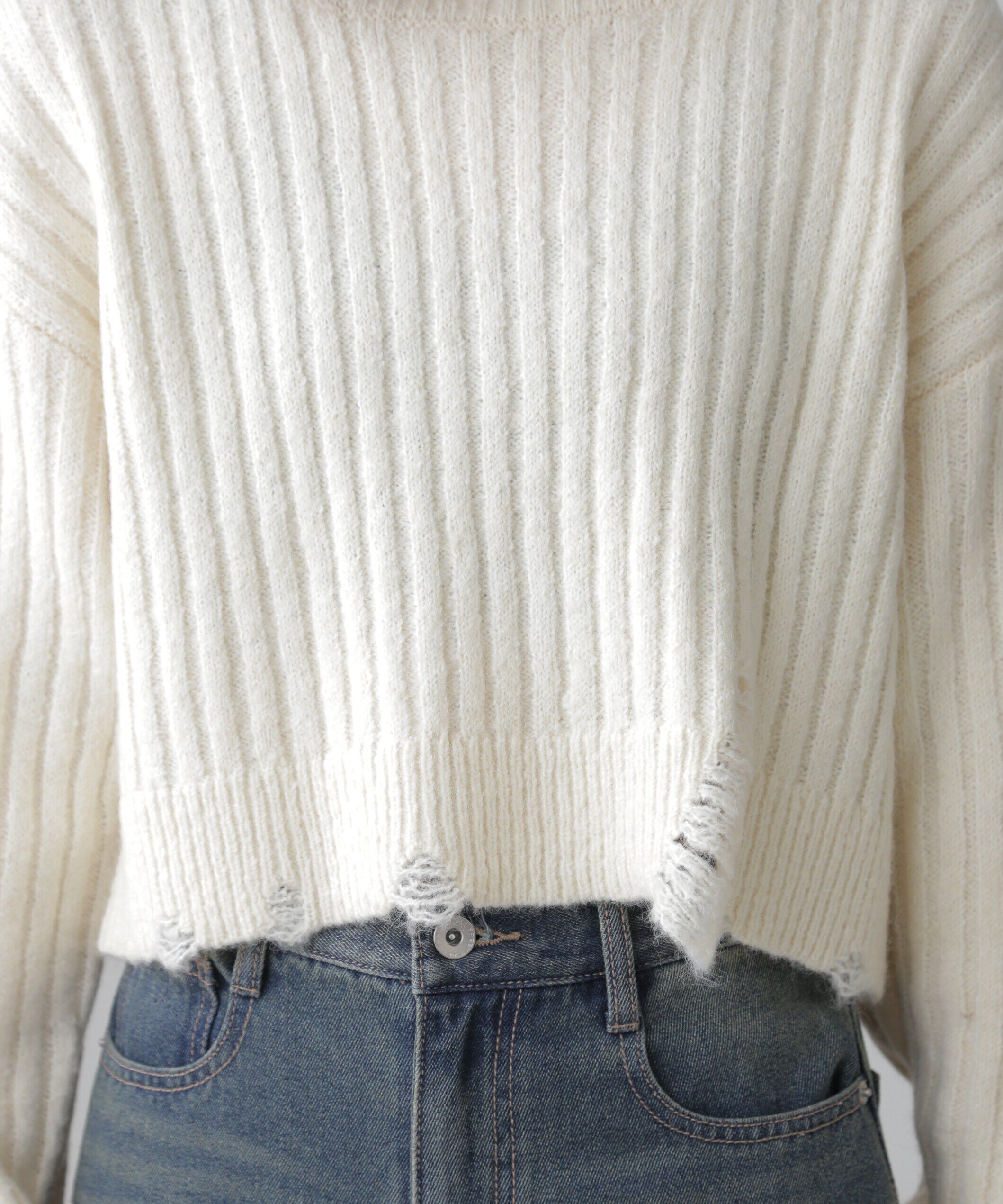  「クラッシュニット」|ニット・セーター|