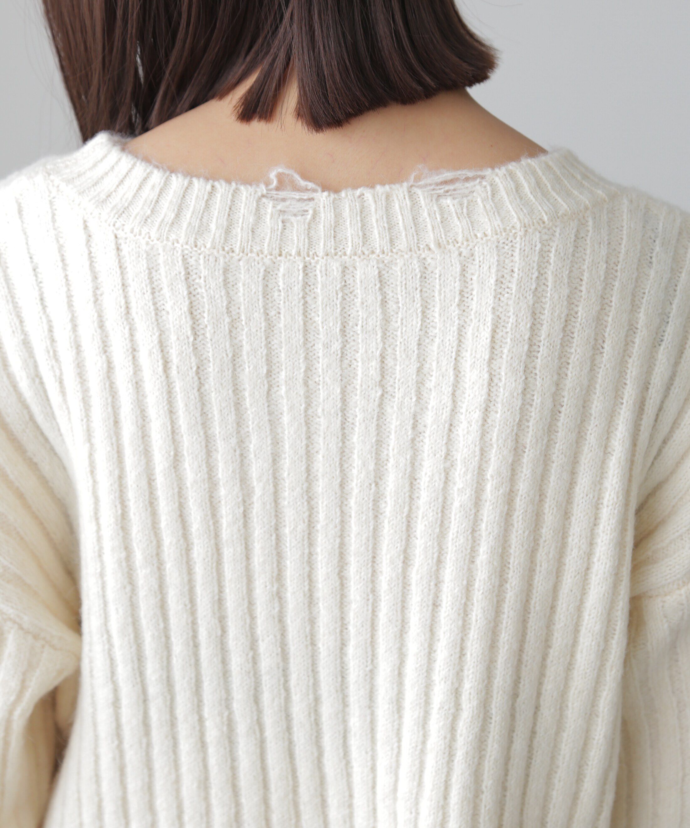  「クラッシュニット」|ニット・セーター|