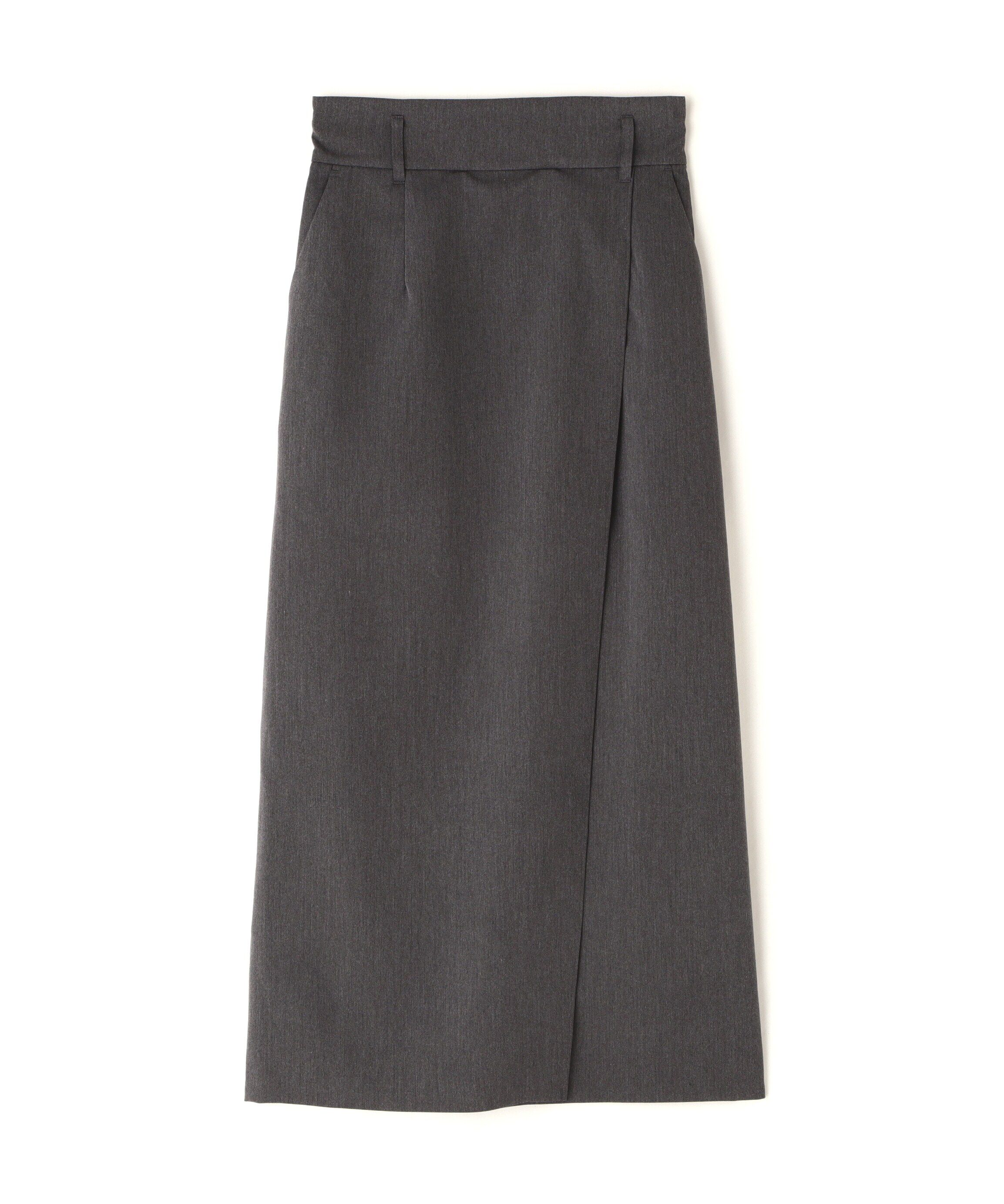  「ラップ風ナロースカート」|スカート|