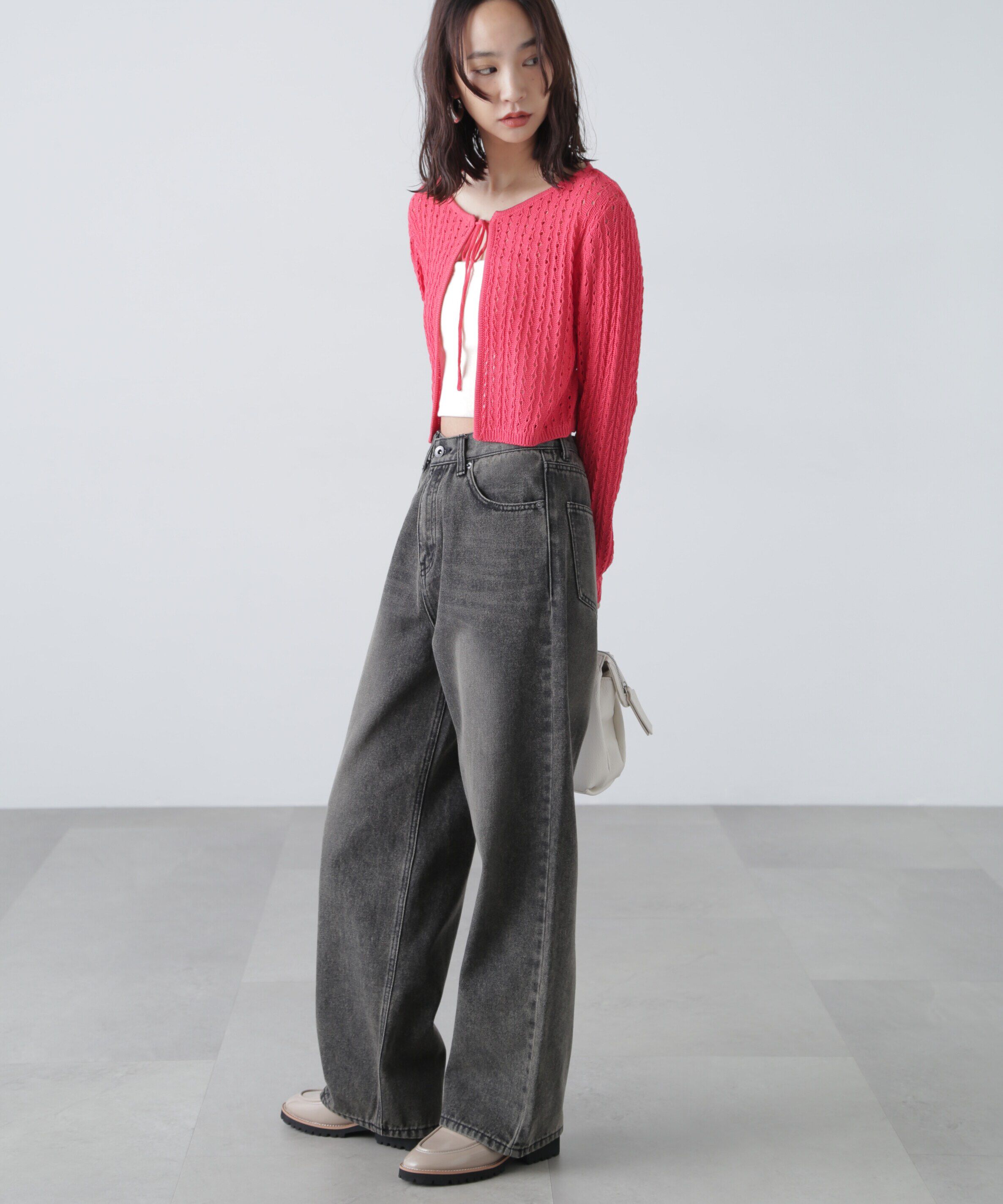  「ブラストオーバーダイワイドストレートデニムパンツ」|その他|