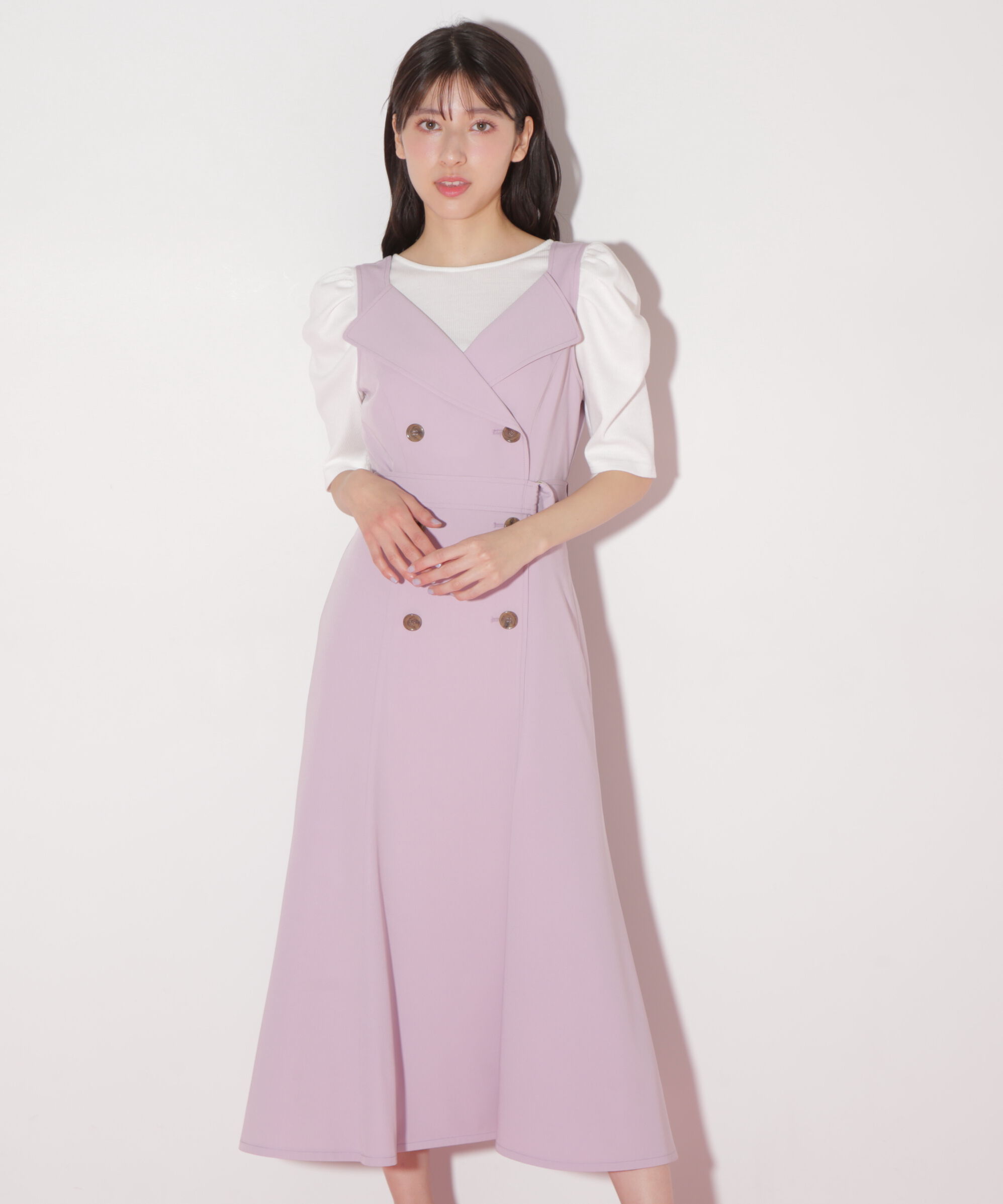  「トレンチディティールジャンスカ」|ワンピース|