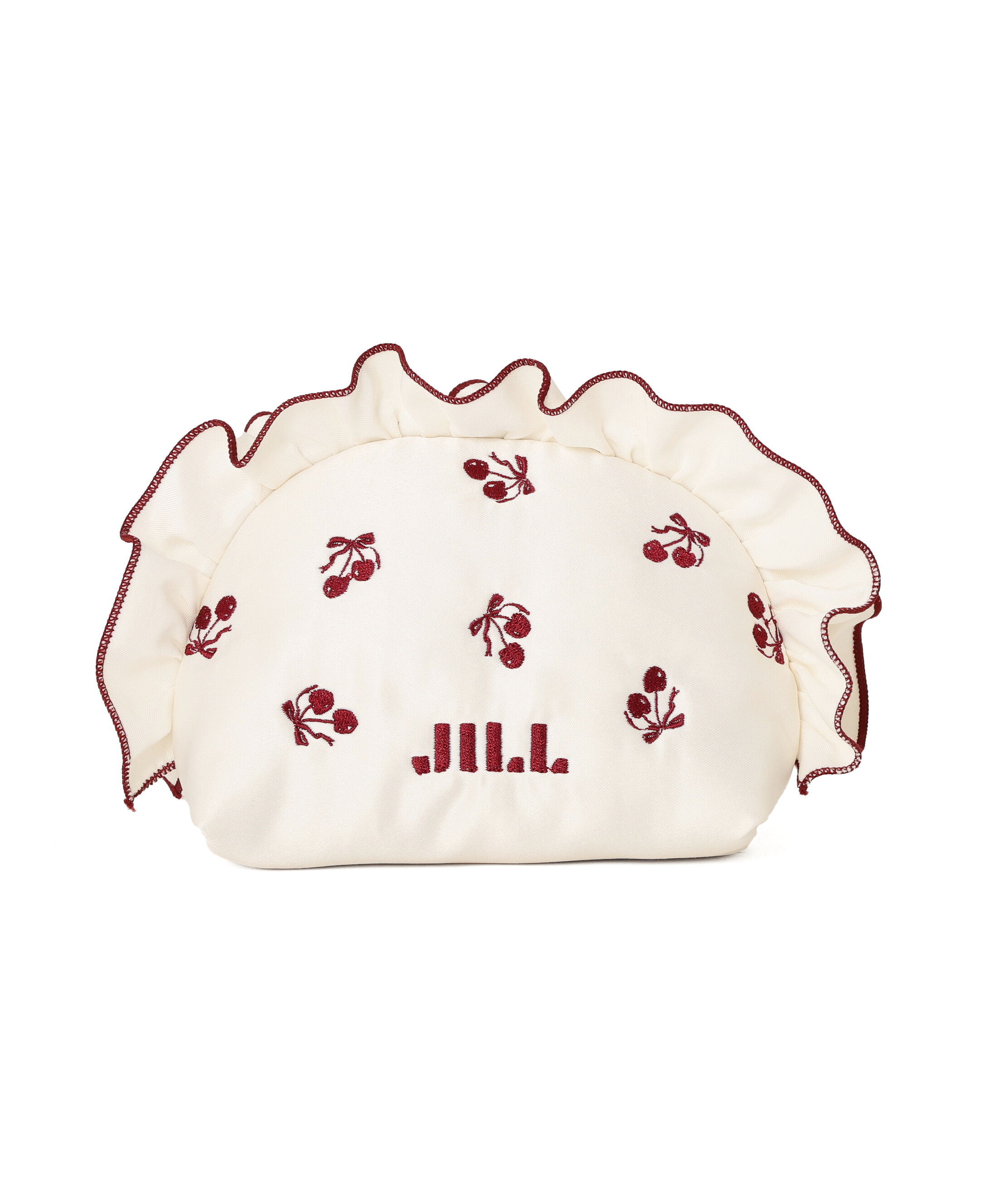  「＜Cherryシリーズ＞フリルポーチ」|財布|