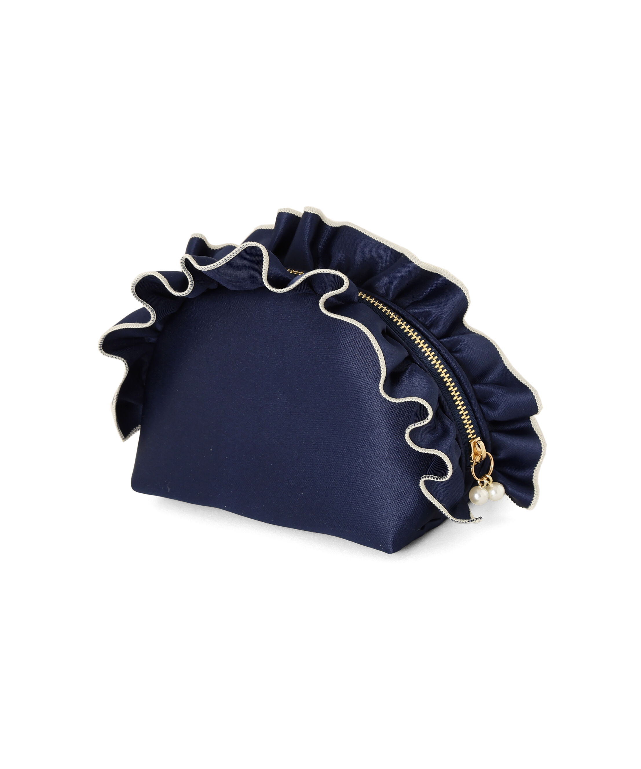  「＜Cherryシリーズ＞フリルポーチ」|財布|