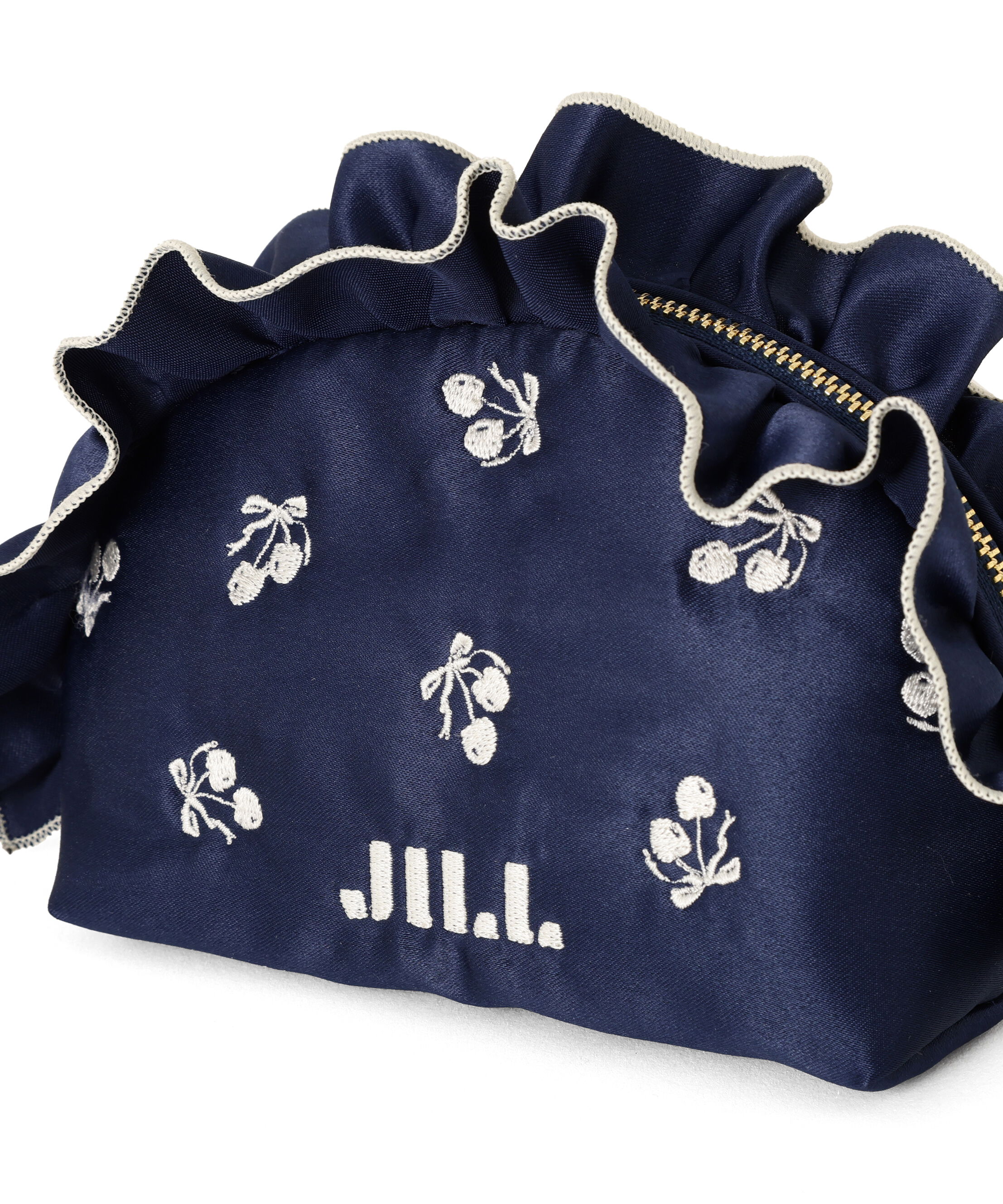  「＜Cherryシリーズ＞フリルポーチ」|財布|