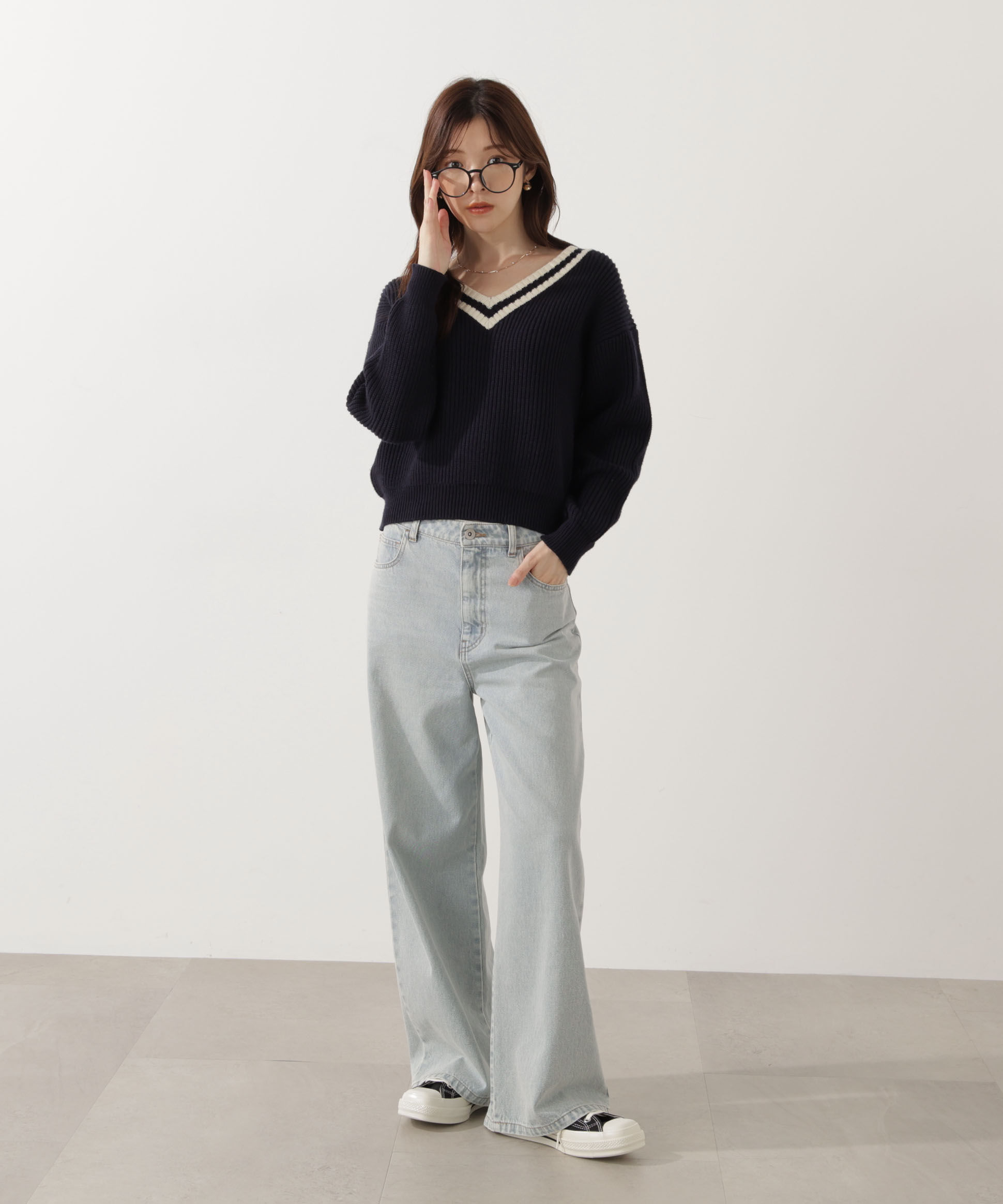 PROPORTION BODY DRESSING「ワイドデニムパンツ」|その他|