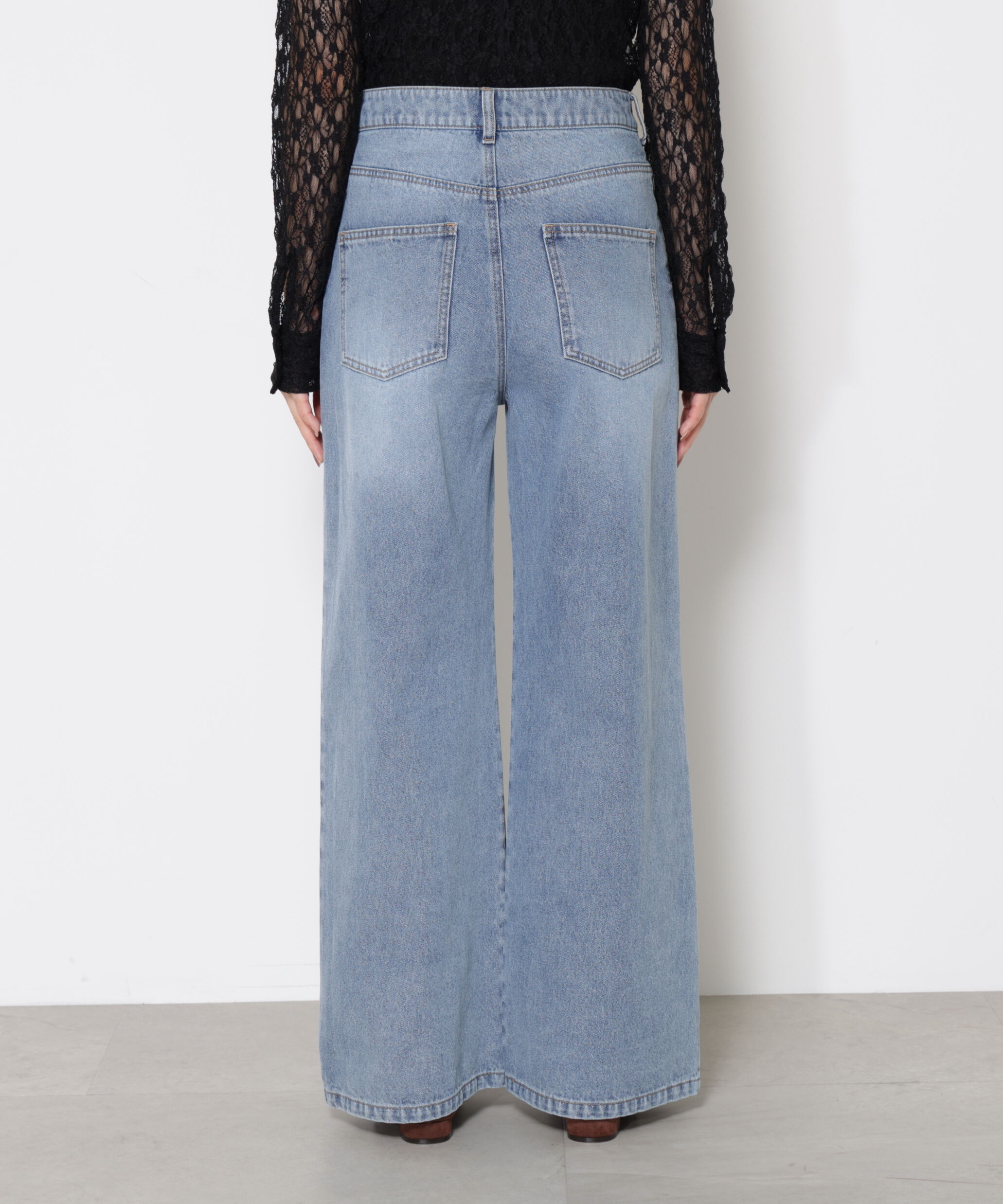 PROPORTION BODY DRESSING「ワイドデニムパンツ」|その他|