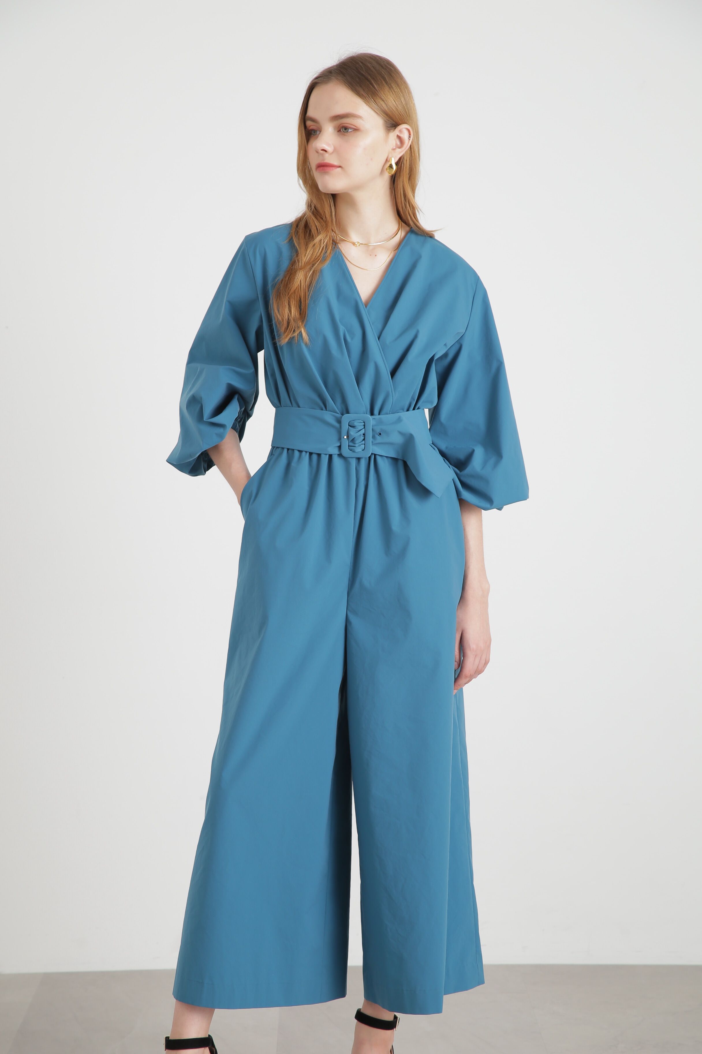  「◆カシュクールジャンプスーツ」|ワンピース|ぺトロールブ 1