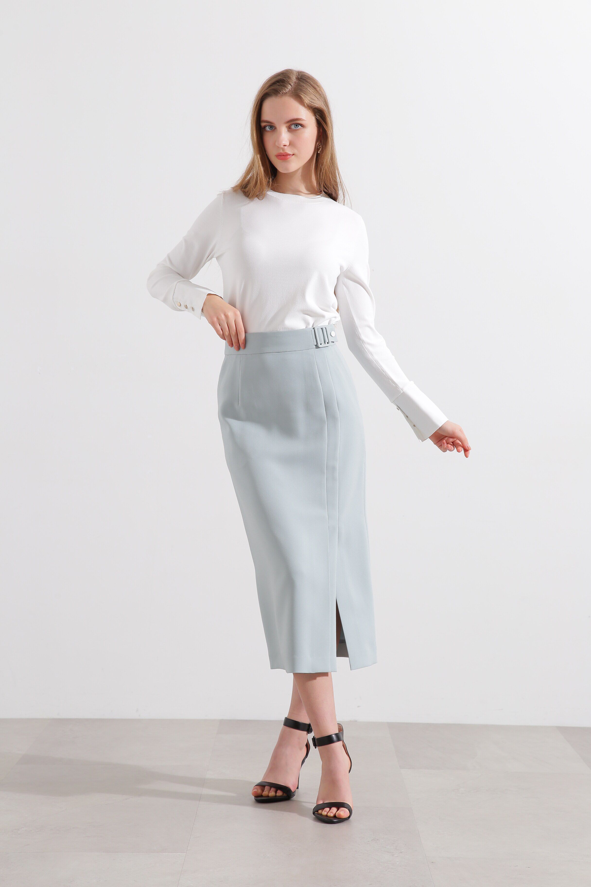  「◆カフスニットプルオーバー」|ニット・セーター|